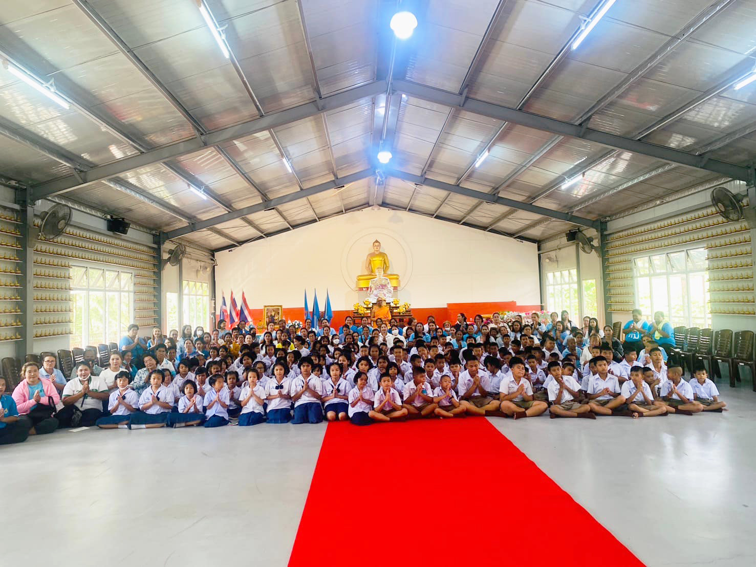 โรงเรียนเทศบาล 5 วัดประชาภิรมย์ เข้าค่ายคุณธรรมจริยธรรม