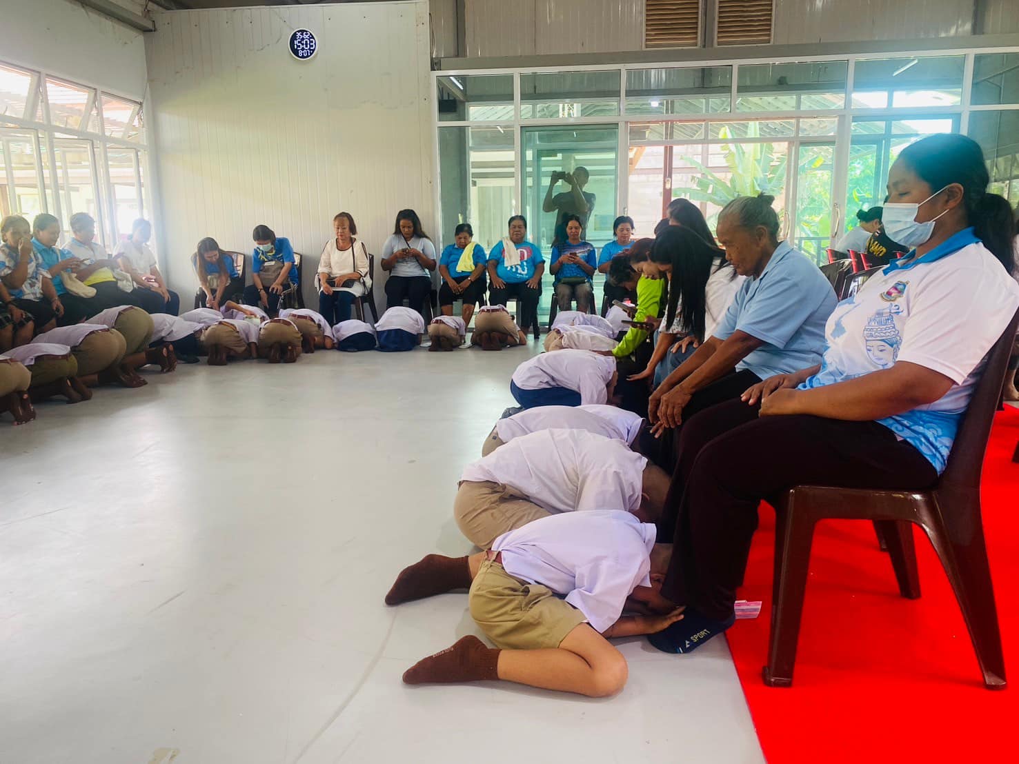 โรงเรียนเทศบาล 5 วัดประชาภิรมย์ เข้าค่ายคุณธรรมจริยธรรม