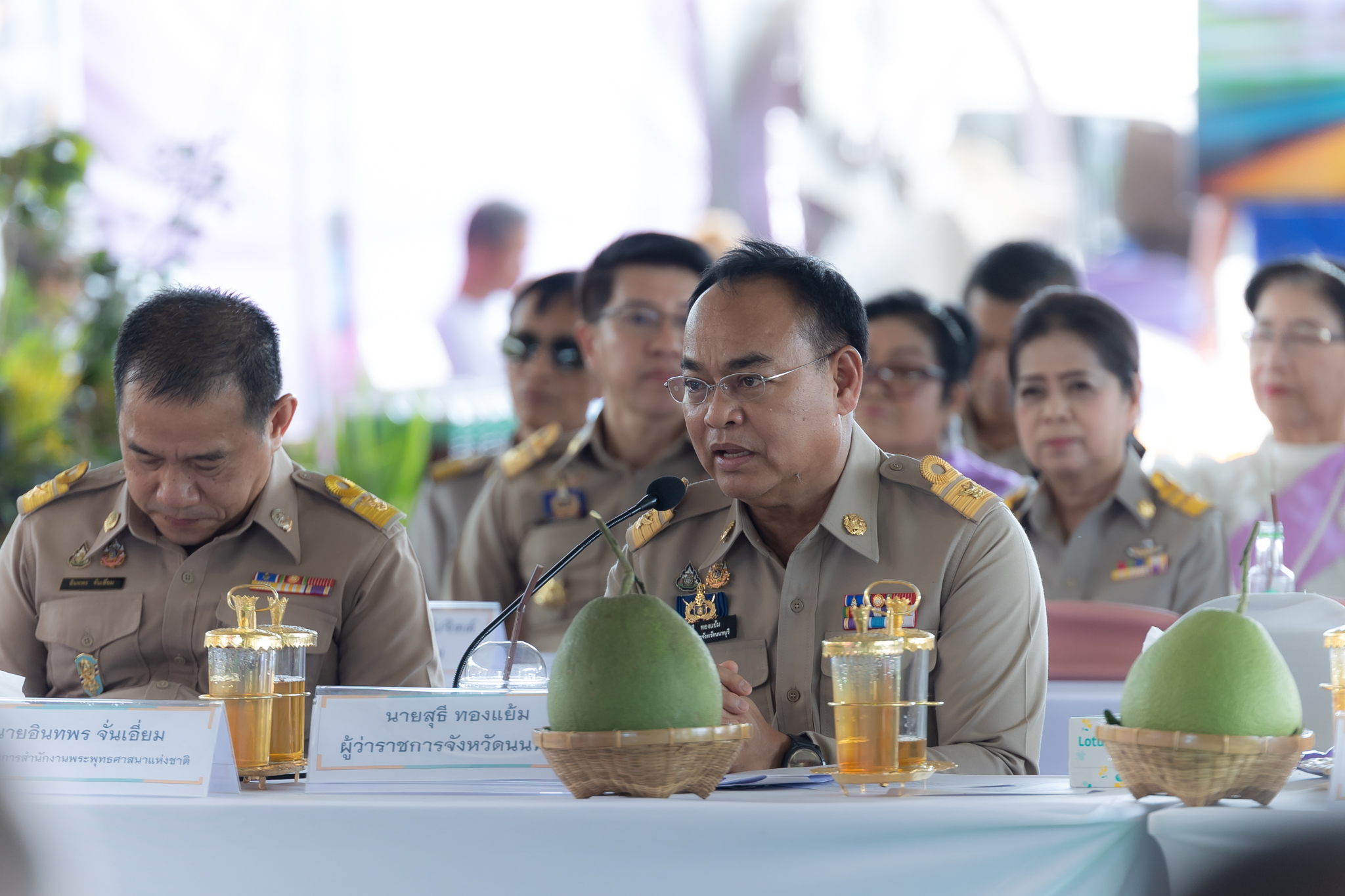 เจ้าคณะใหญ่หนกลาง ลงพื้นที่ตรวจเยี่ยมและติดตามโครงการหมู่บ้านรักษาศีล 5 ณ วัดอุทยาน