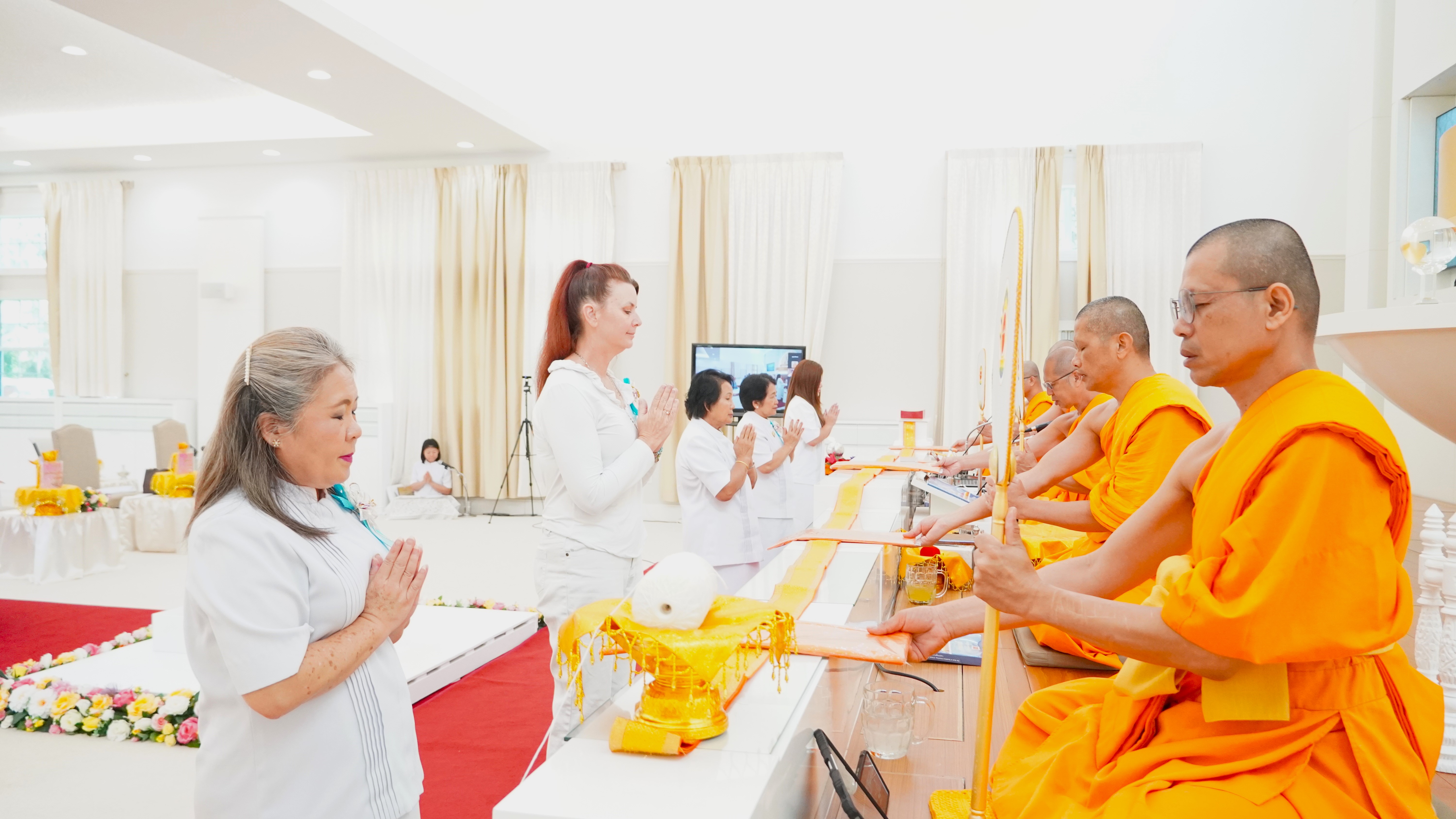 วัดพระธรรมกายฟลอริดา จัดพิธีบุพเปตพลี