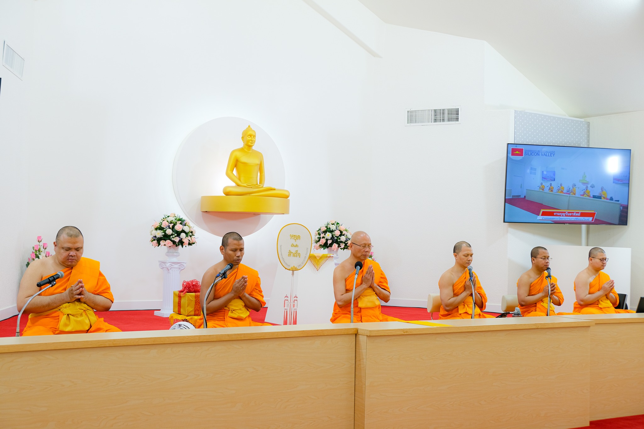 วัดพระธรรมกายซิลิคอนวัลเลย์ จัดกิจกรรมงานบุญวันอาทิตย์