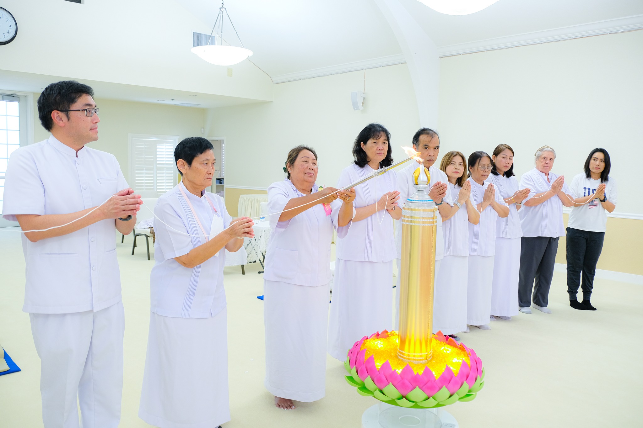 วัดพระธรรมกายซิลิคอนวัลเลย์ จัดกิจกรรมงานบุญวันอาทิตย์
