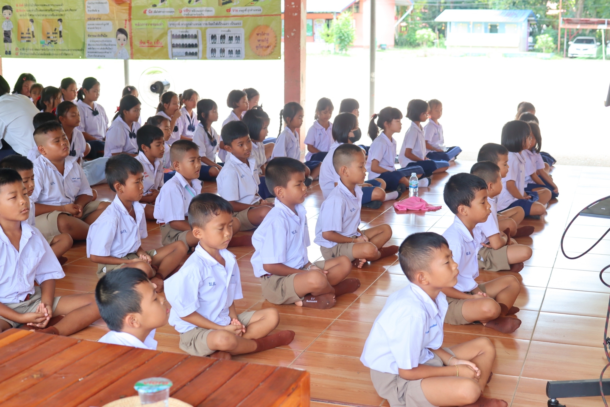 ชพส.จัดค่ายส่งเสริมคุณธรรม จริยธรรม โรงเรียนบีกริม จ. สระแก้ว