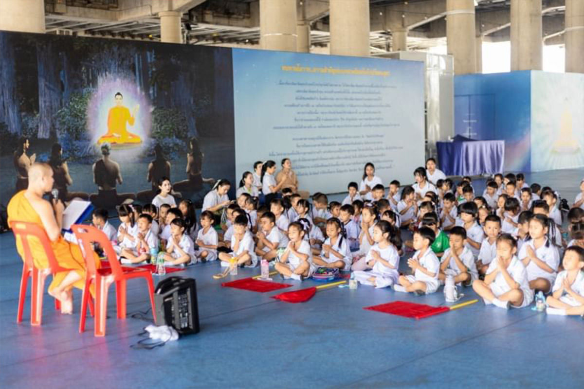 กิจกรรม ชมวัดฉบับอนุบาลโรงเรียนอนุบาลคลองสอง   (เศวตสมบูรณ์อุปถัม) จังหวัดปทุมธานี