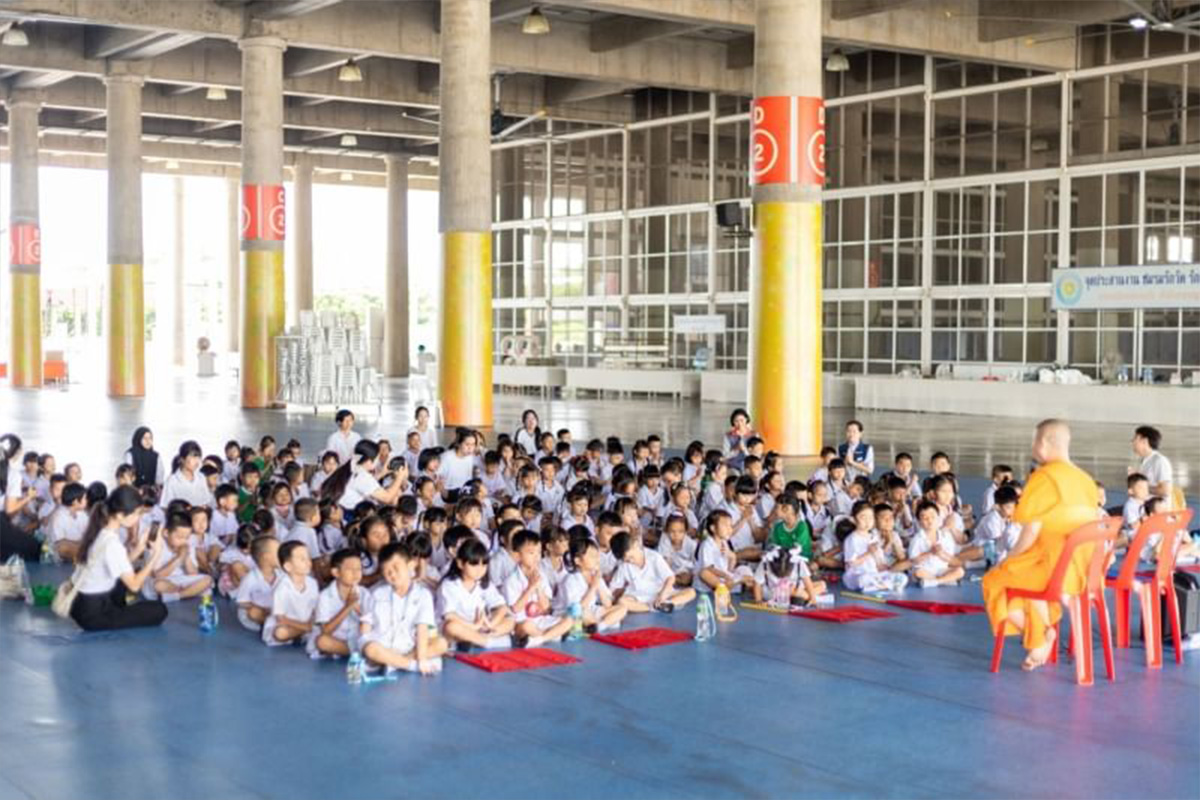 กิจกรรม ชมวัดฉบับอนุบาลโรงเรียนอนุบาลคลองสอง   (เศวตสมบูรณ์อุปถัม) จังหวัดปทุมธานี
