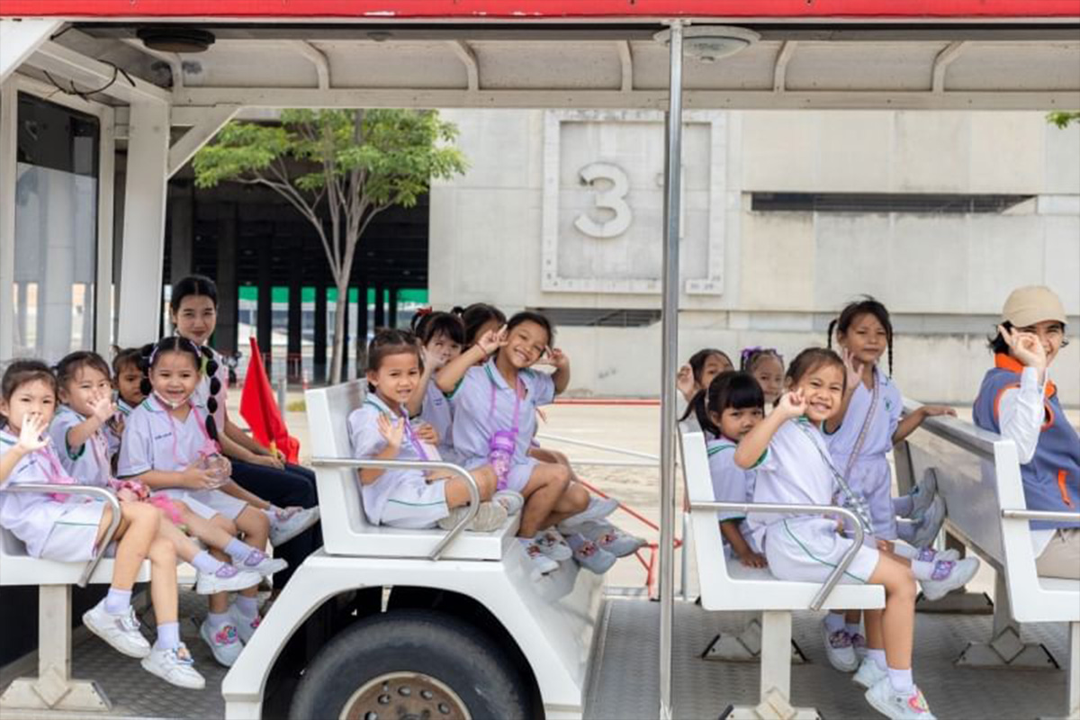 กิจกรรม ชมวัดฉบับอนุบาลโรงเรียนอนุบาลคลองสอง   (เศวตสมบูรณ์อุปถัม) จังหวัดปทุมธานี