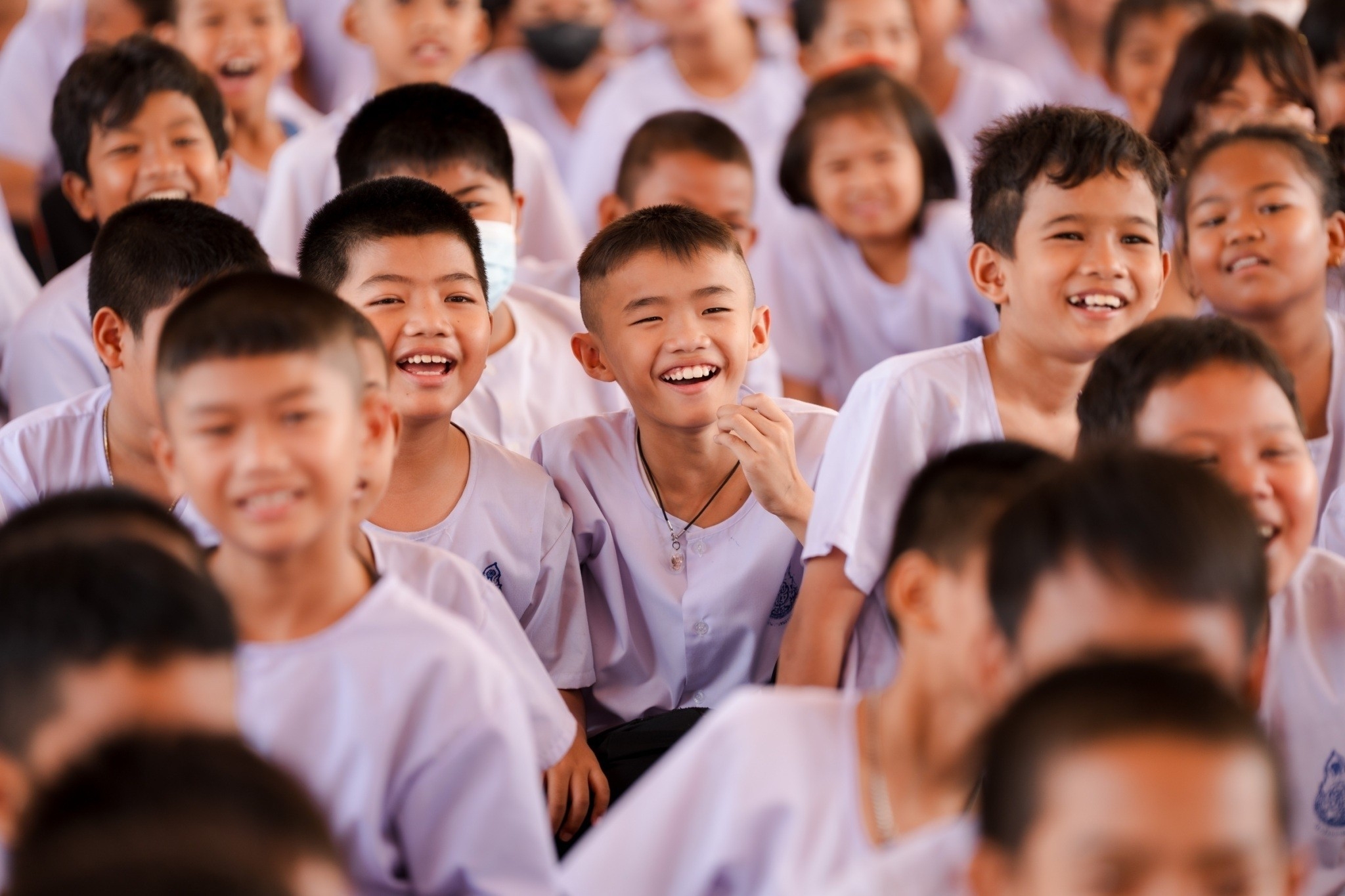 ชพส.จัดค่ายคุณธรรม จริยธรรม รร.บ้านหนองปลาไหล จ.ชลบุรี