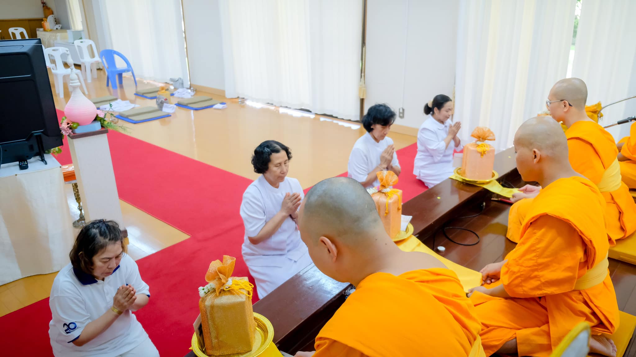 วัดพระธรรมกายโทชิหงิ จัดพิธีบุพเปตพลี