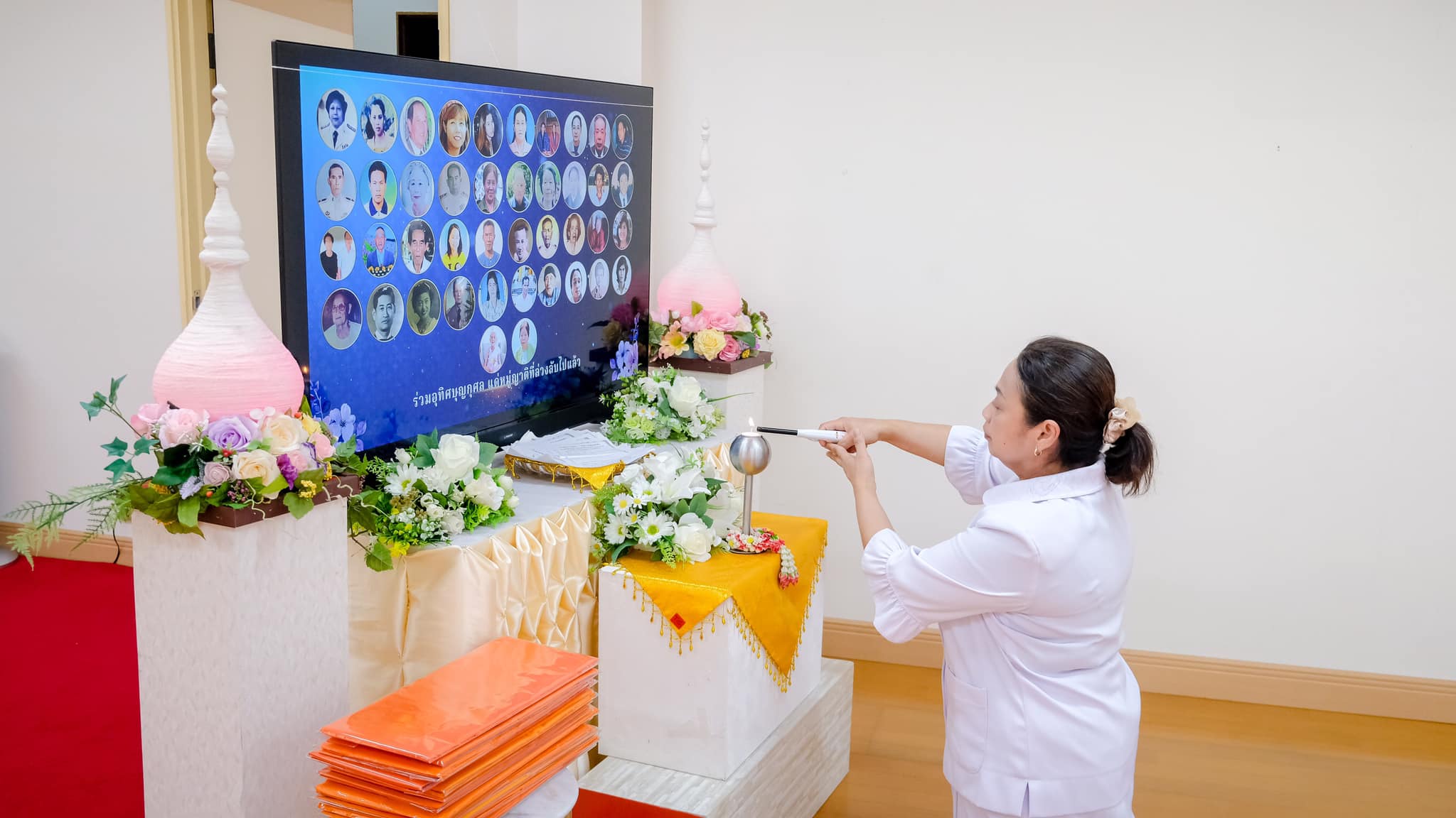 วัดพระธรรมกายโทชิหงิ จัดพิธีบุพเปตพลี