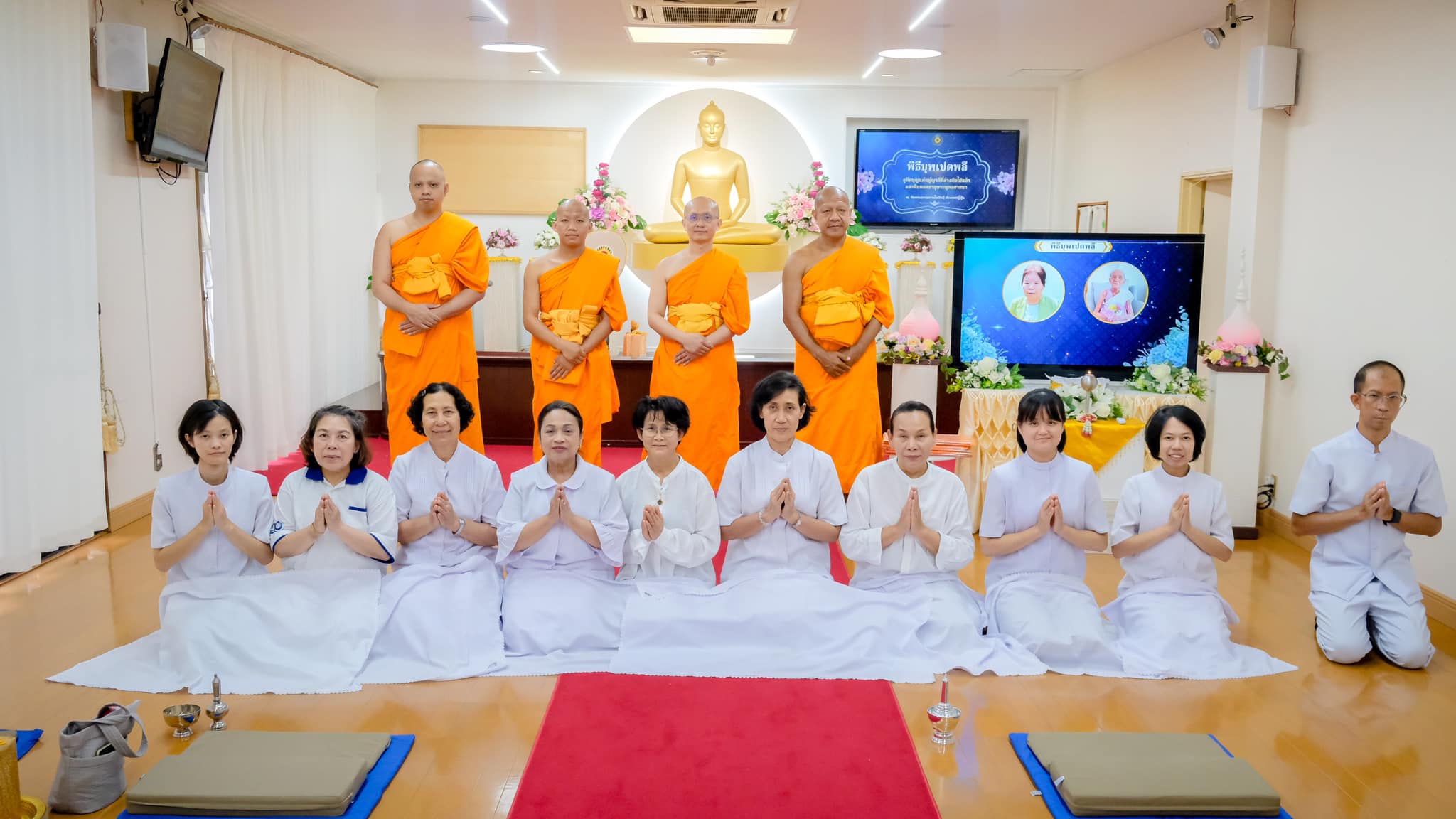 วัดพระธรรมกายโทชิหงิ จัดพิธีบุพเปตพลี