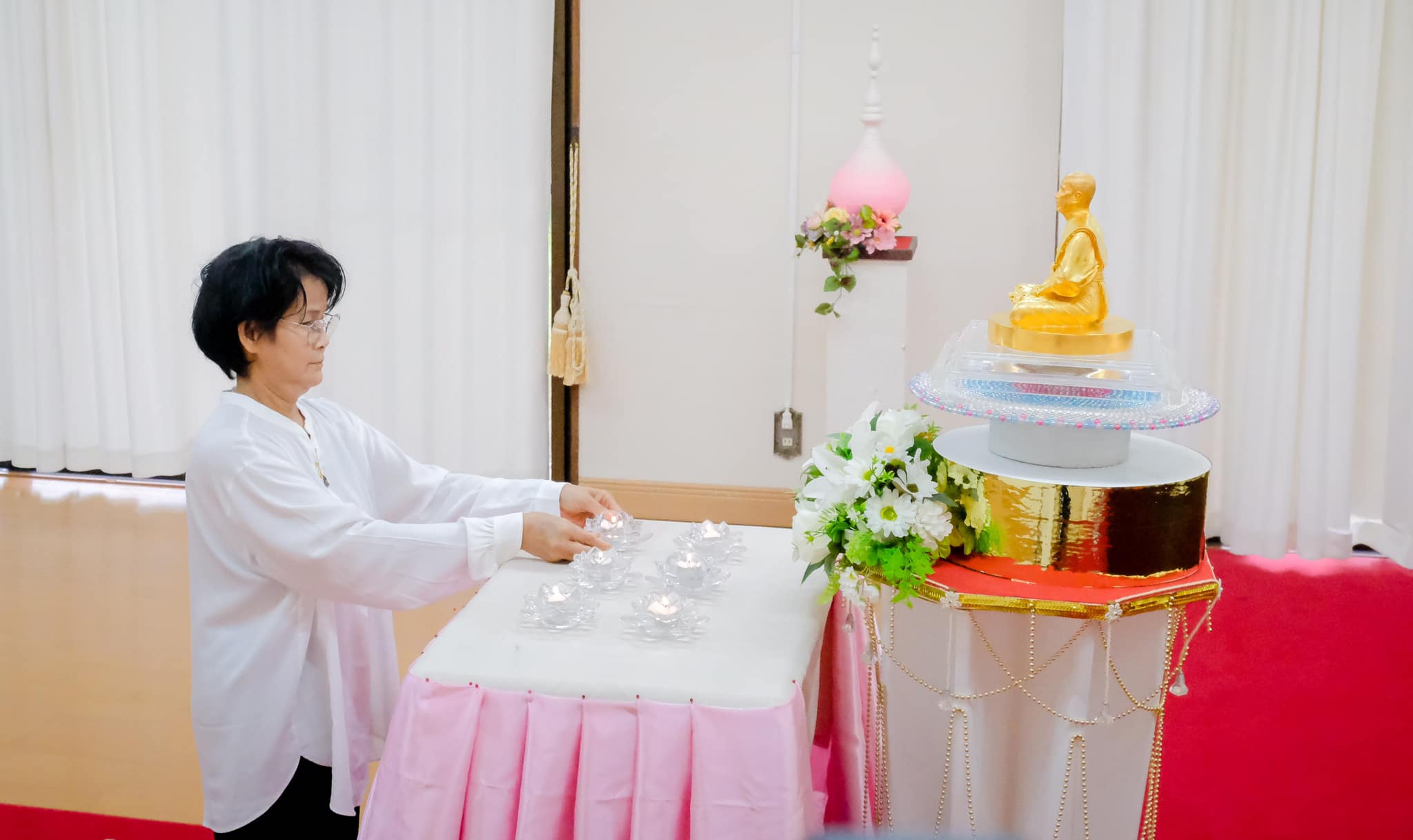 วัดพระธรรมกายโทชิหงิ จัดพิธีบุพเปตพลี