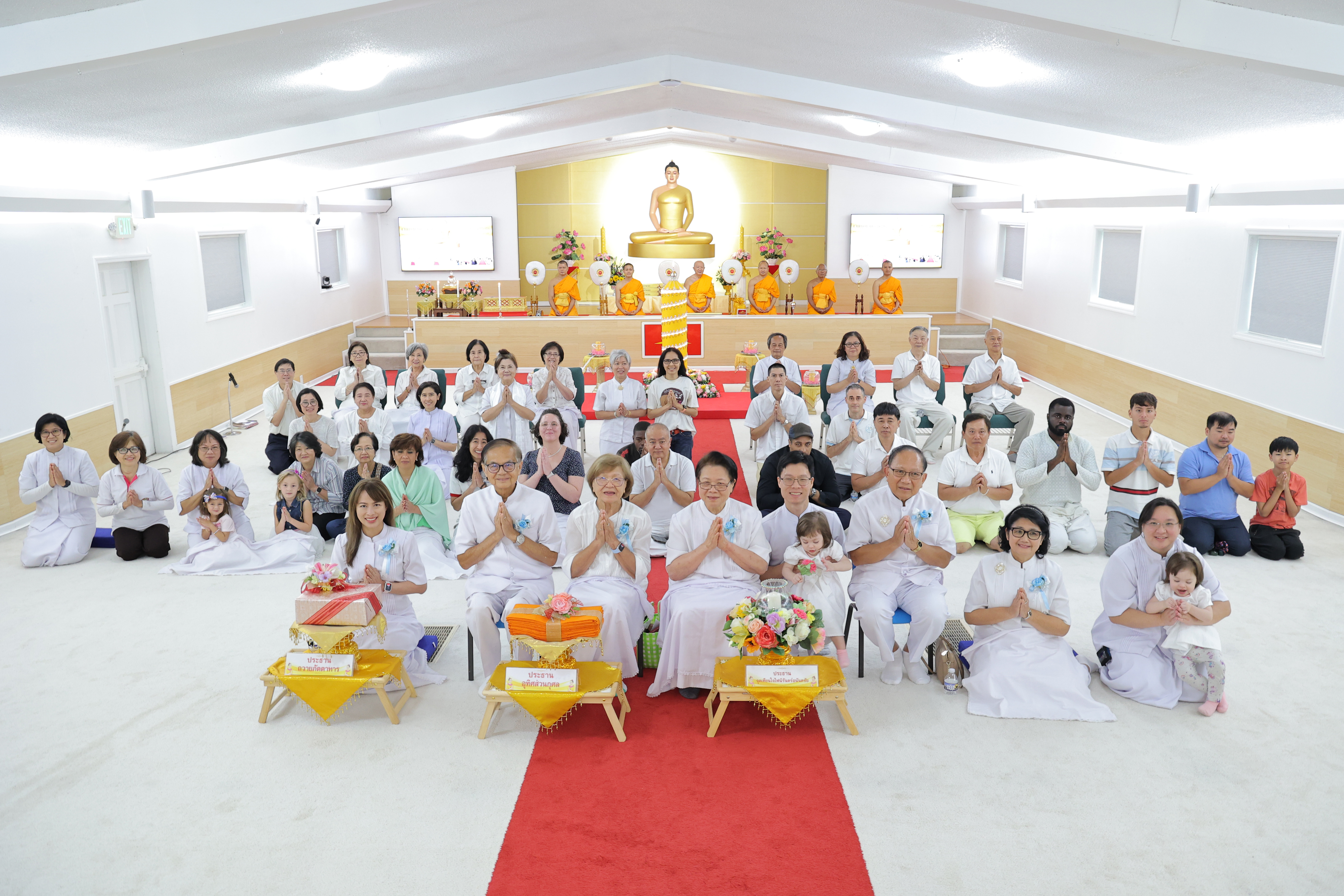 วัดพระธรรมกายจอร์เจีย จัดงานบุญวันอาทิตย์