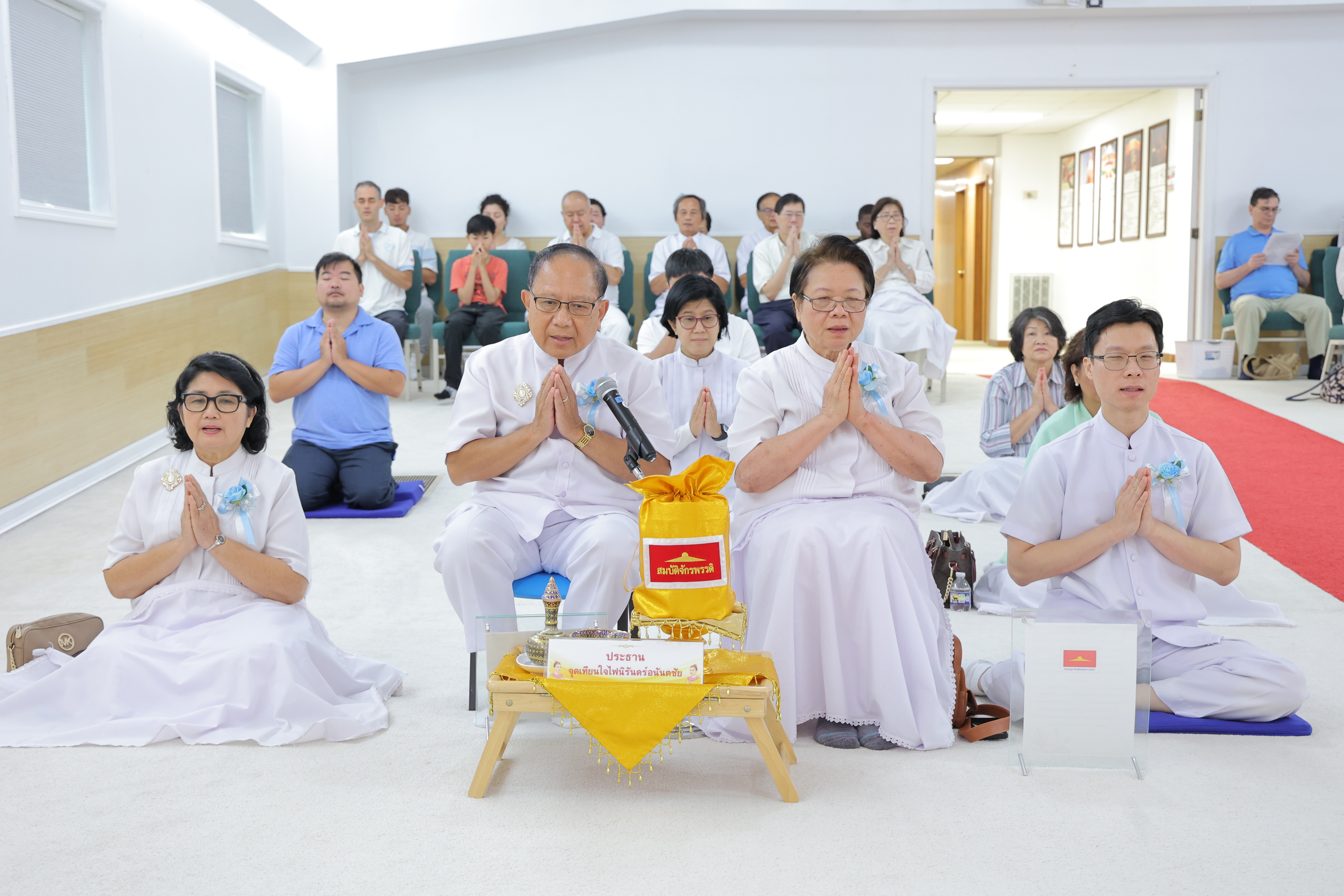วัดพระธรรมกายจอร์เจีย จัดงานบุญวันอาทิตย์
