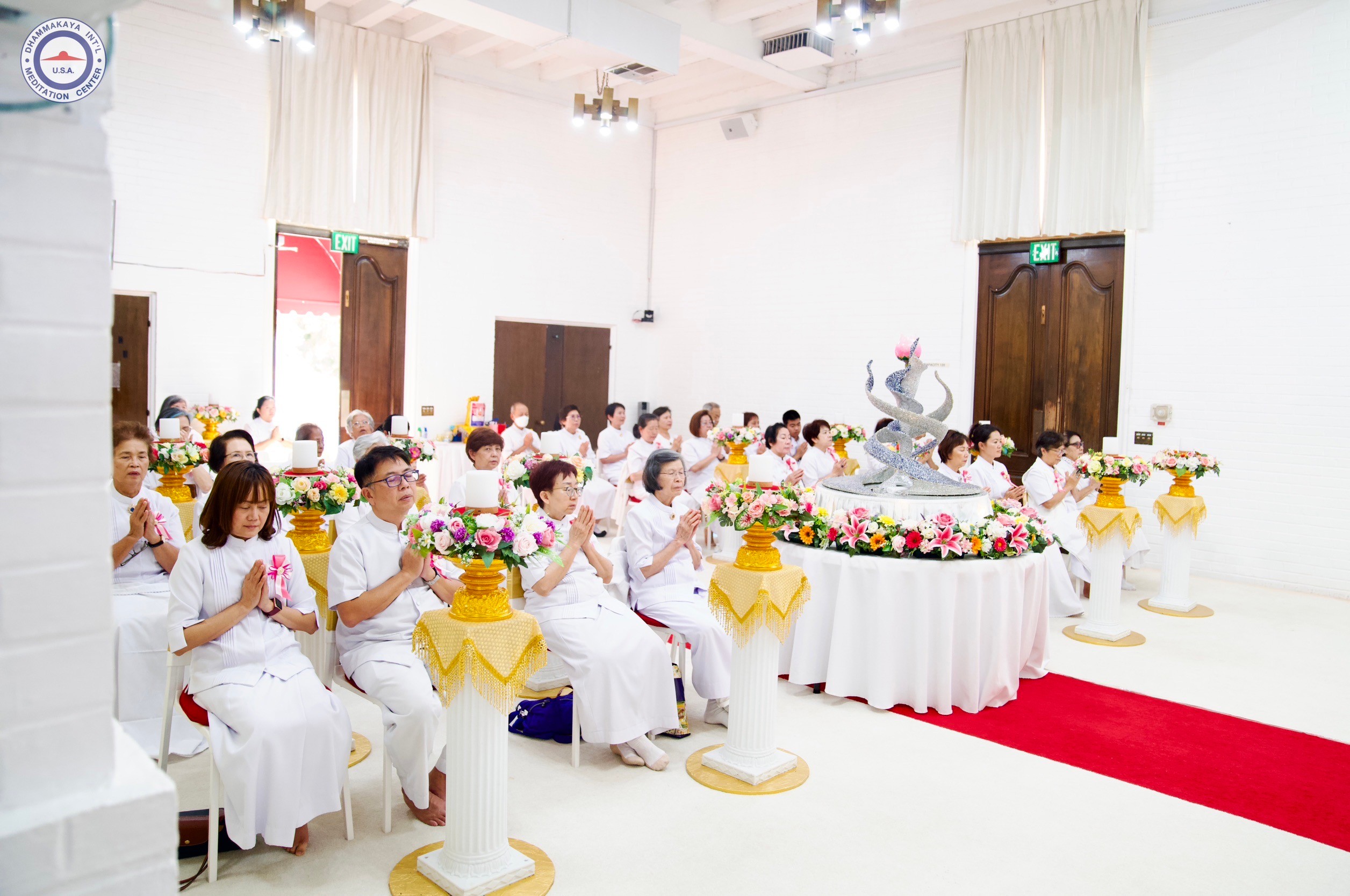 วัดพระธรรมกายแคลิฟอร์เนีย จัดกิจกรรมงานบุญช่วงเข้าพรรษา