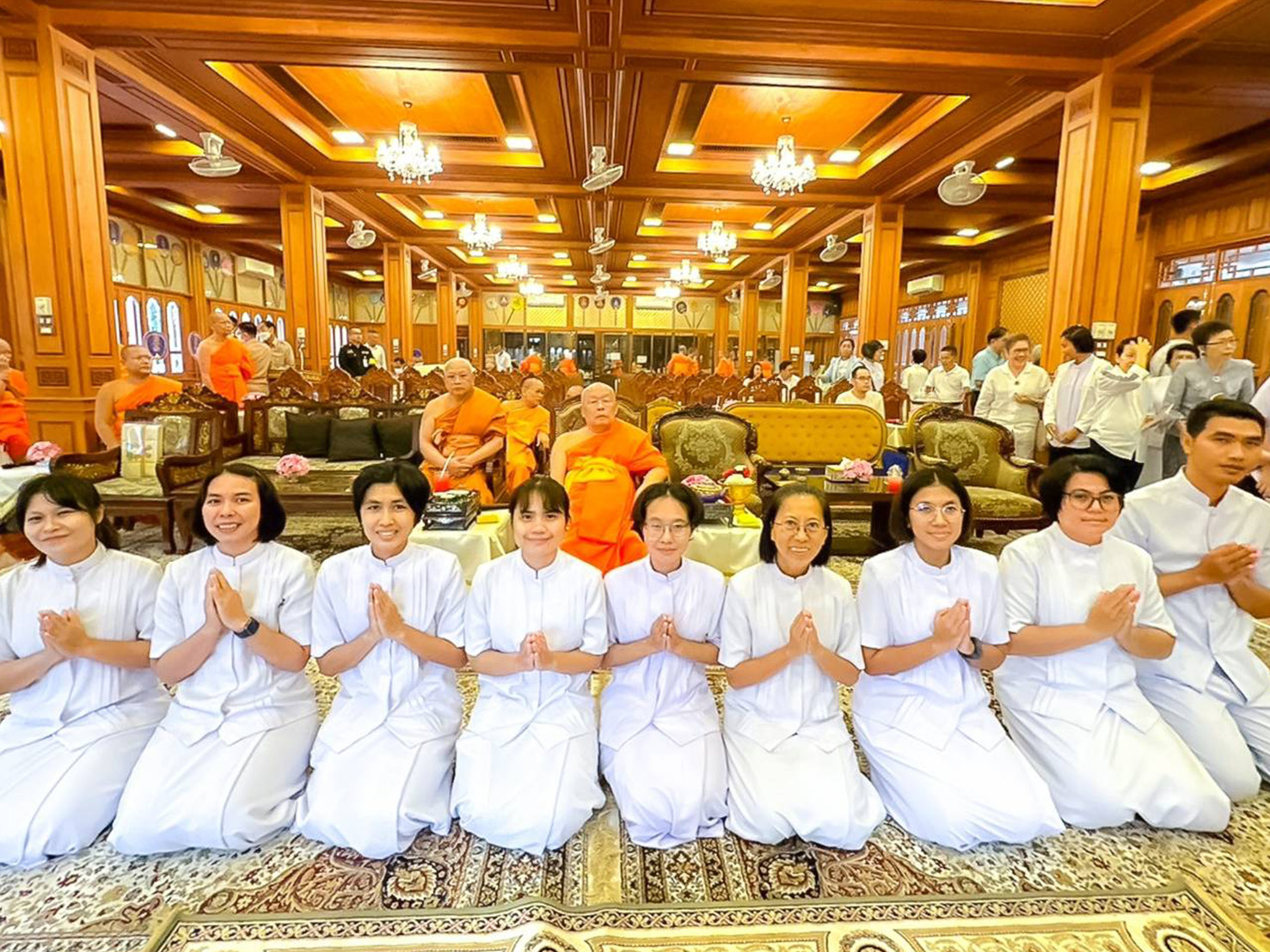 พิธีบำเพ็ญกุศลฯ ณ วัดราชโอรสารามราชวรวิหาร