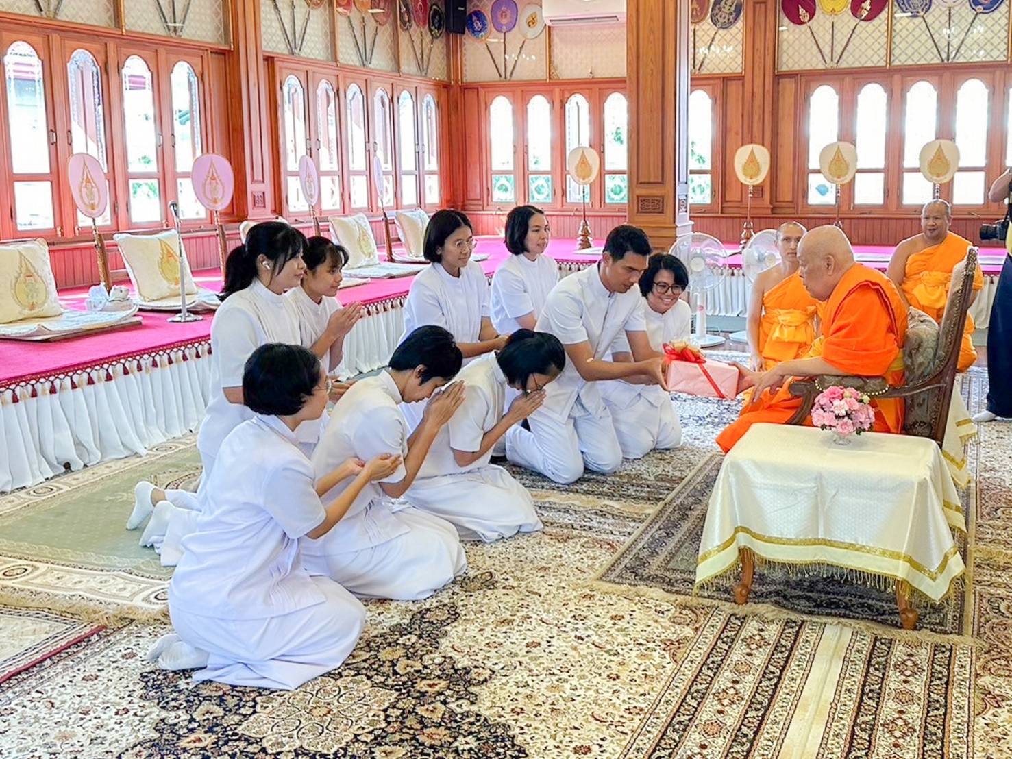 พิธีบำเพ็ญกุศลฯ ณ วัดราชโอรสารามราชวรวิหาร