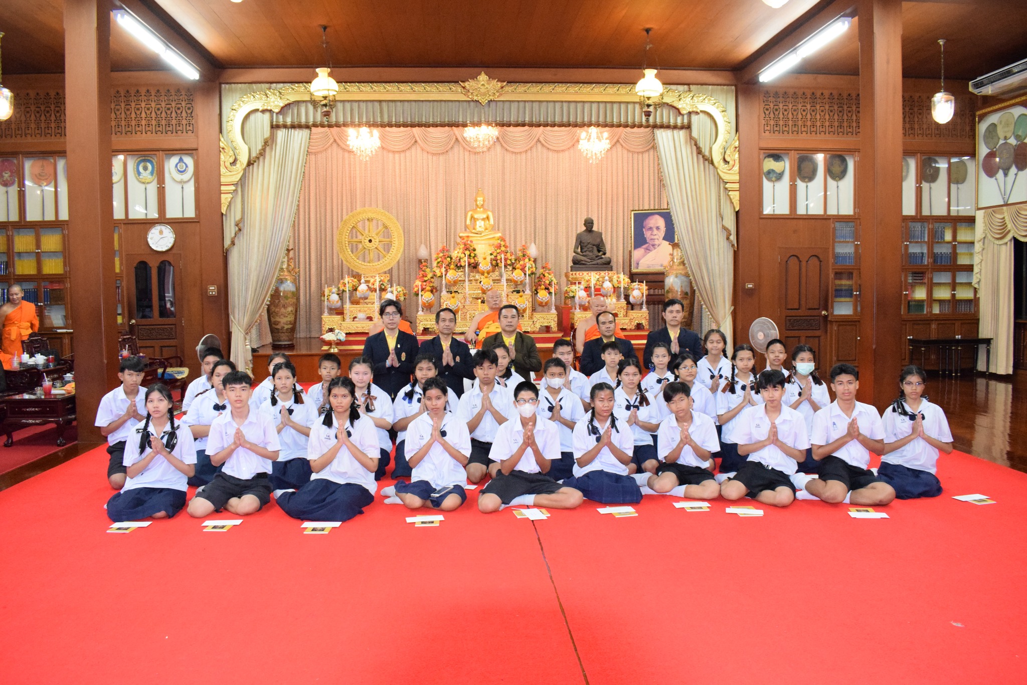 พิธีบำเพ็ญกุศลฯ ณ วัดราชโอรสารามราชวรวิหาร