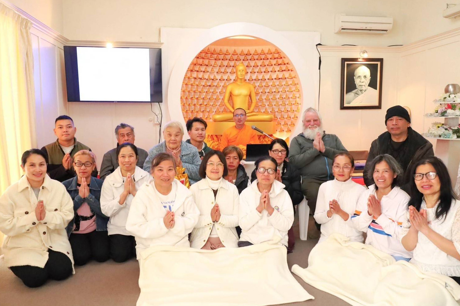 วัดพระธรรมกายดันนีดิน จัดงานบุญวันอาทิตย์