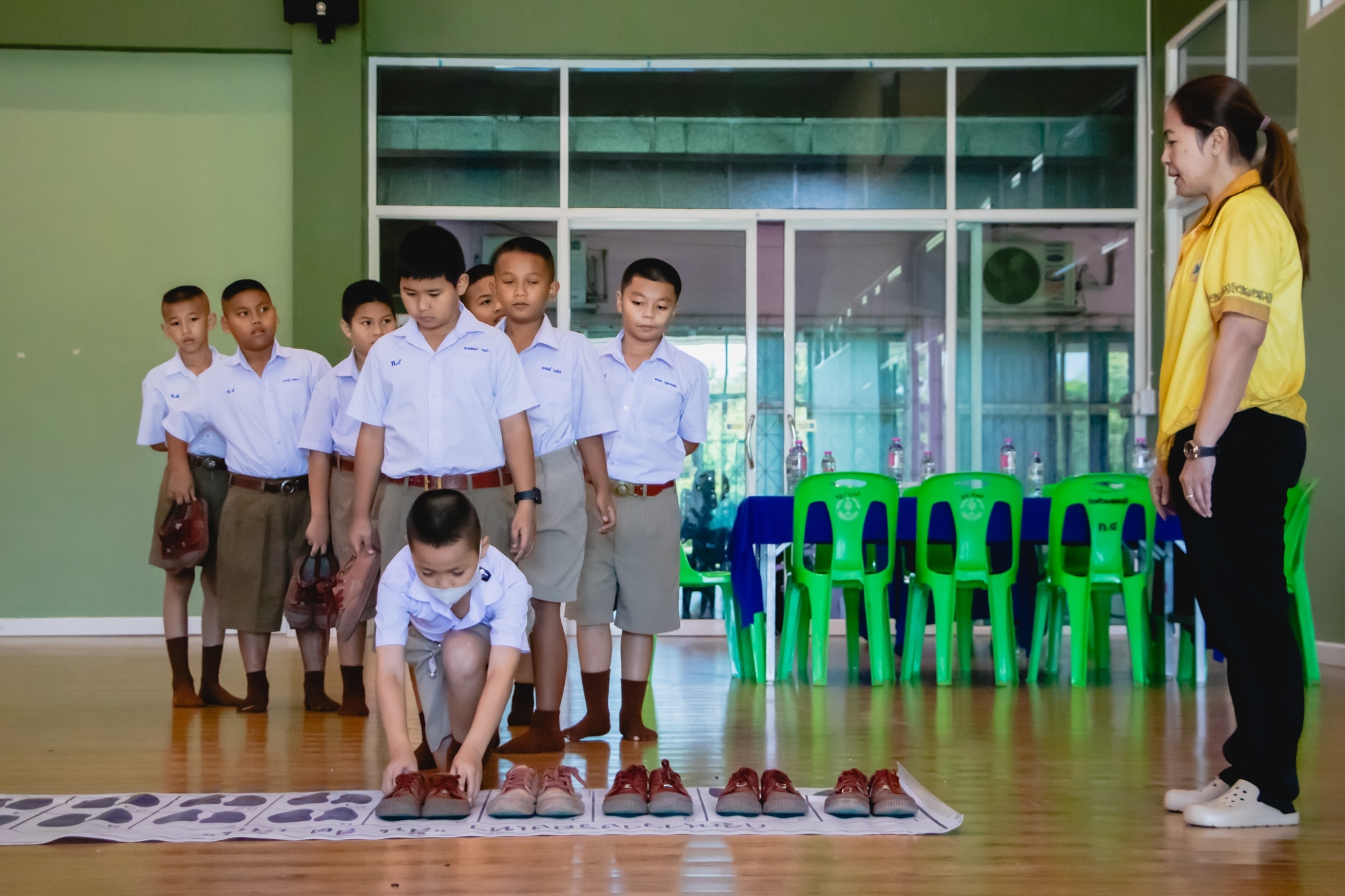 ค่ายคุณธรรมฯ โรงเรียนเทศบาล 4 (เชาวนปรีชาอุทิศ) จ.นครปฐม