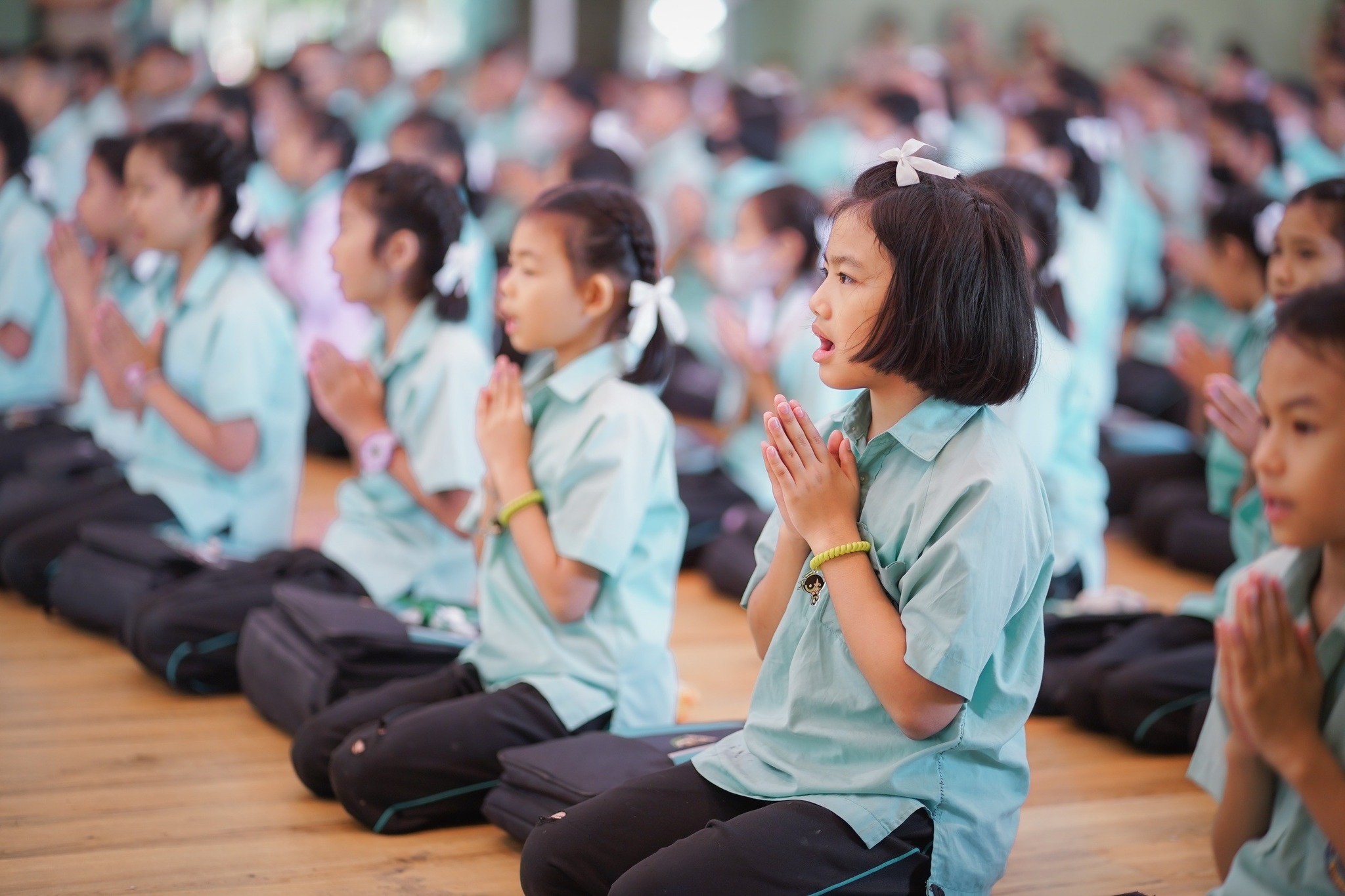 ค่ายคุณธรรมฯ โรงเรียนเทศบาล 4 (เชาวนปรีชาอุทิศ) จ.นครปฐม