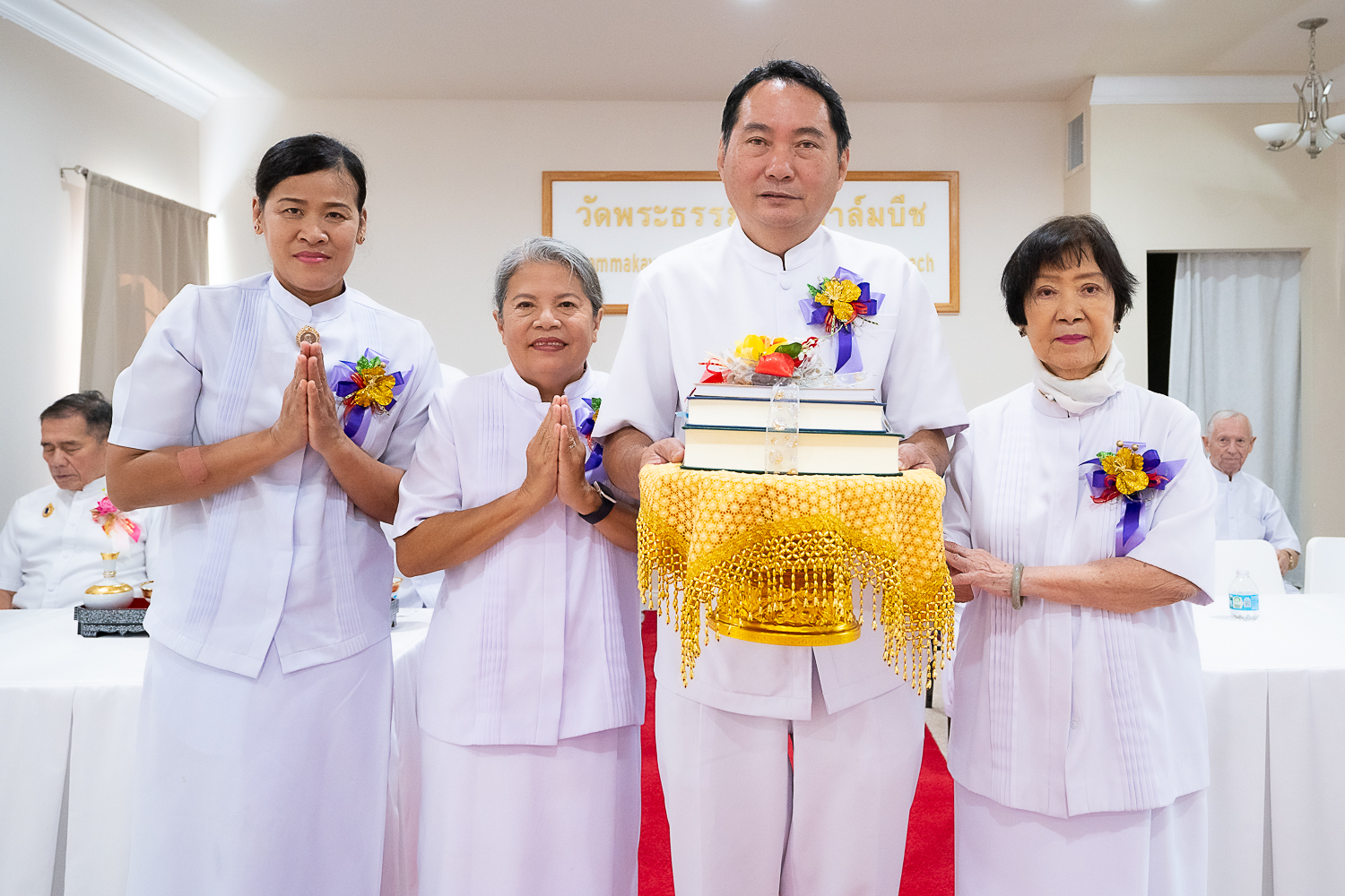 วัดพระธรรมกายปาล์มบีช จัดงานบุญวันอาทิตย์