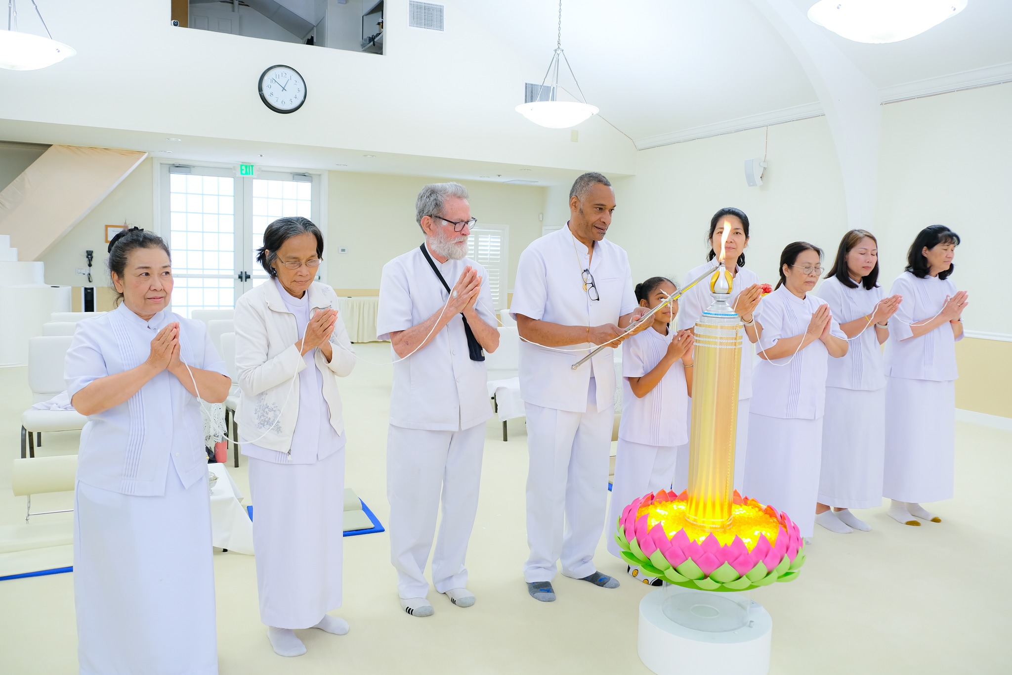 วัดพระธรรมกายซิลิคอนวัลเลย์ จัดงานบุญวันอาทิตย์