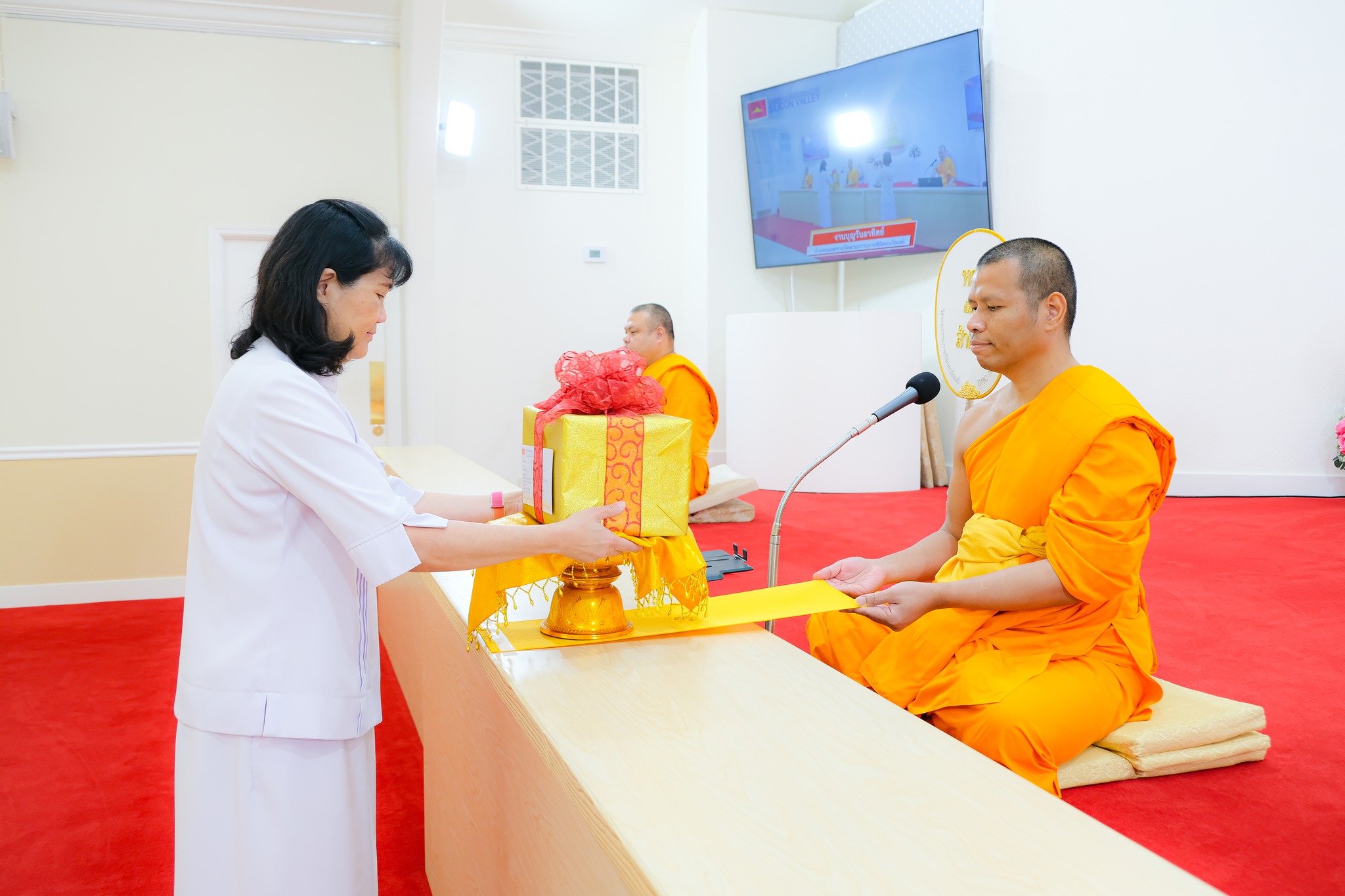 วัดพระธรรมกายซิลิคอนวัลเลย์ จัดงานบุญวันอาทิตย์