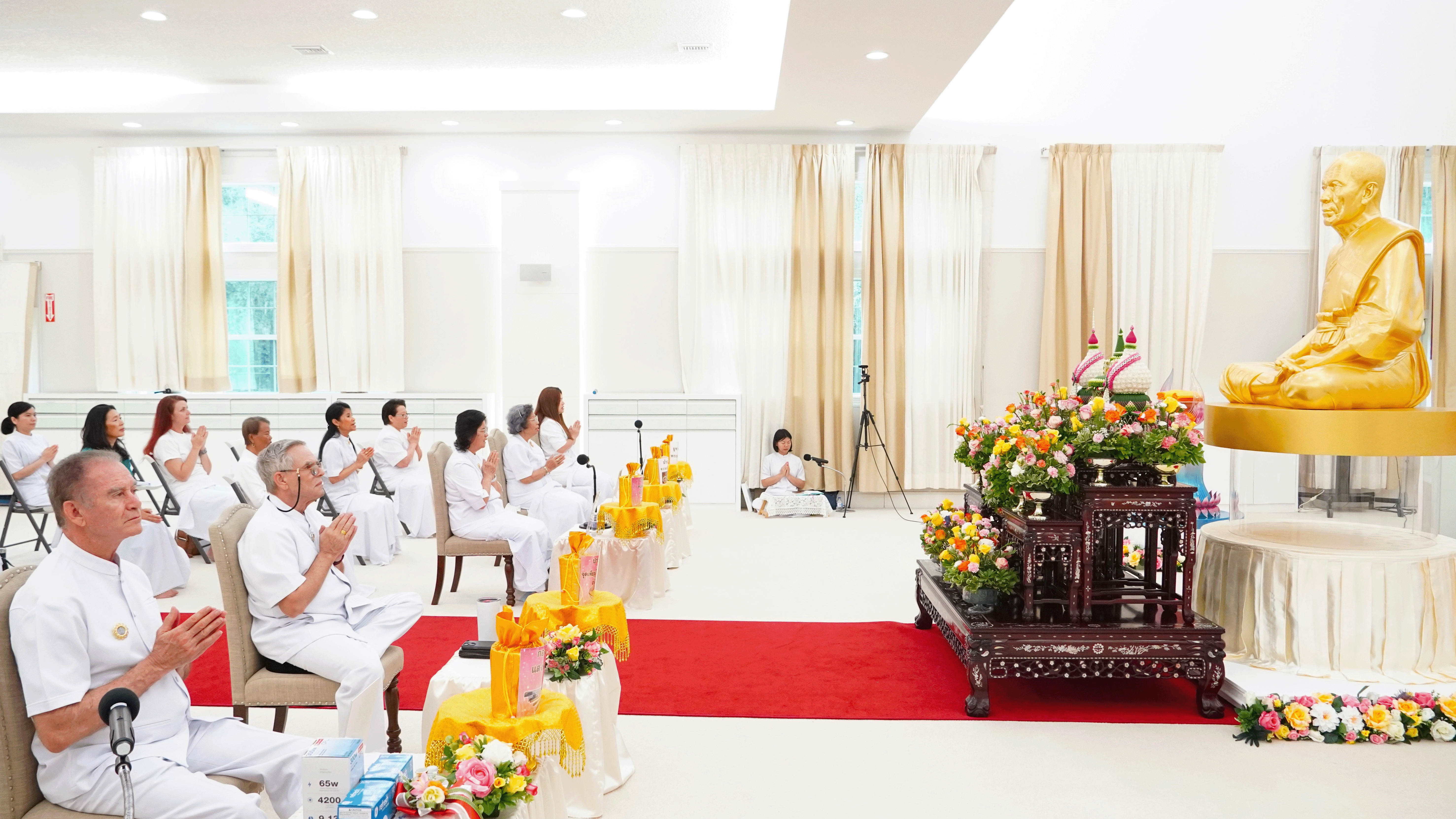 วัดพระธรรมกายฟลอริดา จัดงานบุญ 140 ปี พระมงคลเทพมุนี (สด จนฺทสโร) พระผู้ปราบมาร