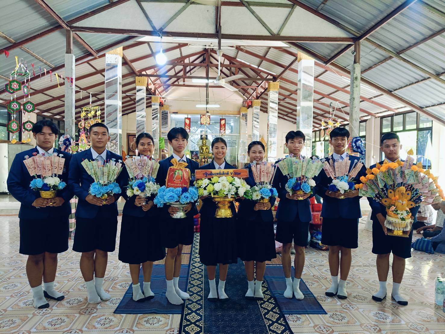 กฐินสัมฤทธิ์ เด็กดี V-Star โรงเรียนอนุกูลนารี ปีที่ 16