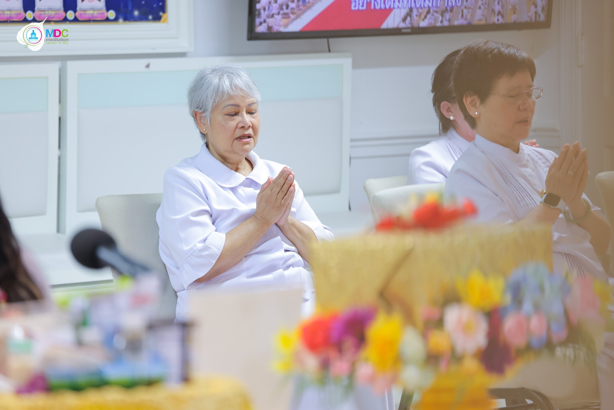 วัดพระธรรมกายดีซี จัดกิจกรรมงานบุญวันอาทิตย์