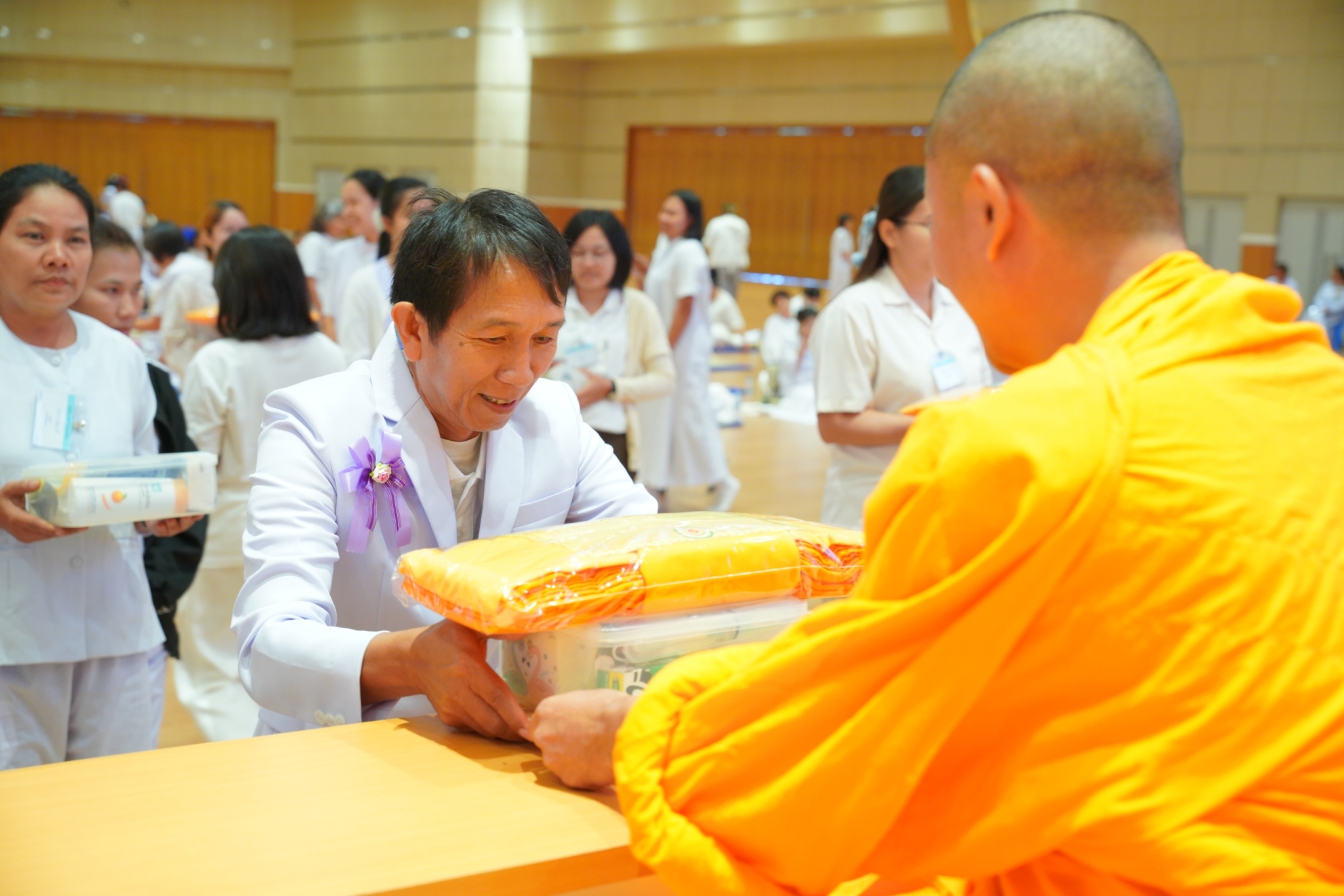 ชพส.จัดโครงการปฏิบัติธรรมครู รุ่นที่ 1