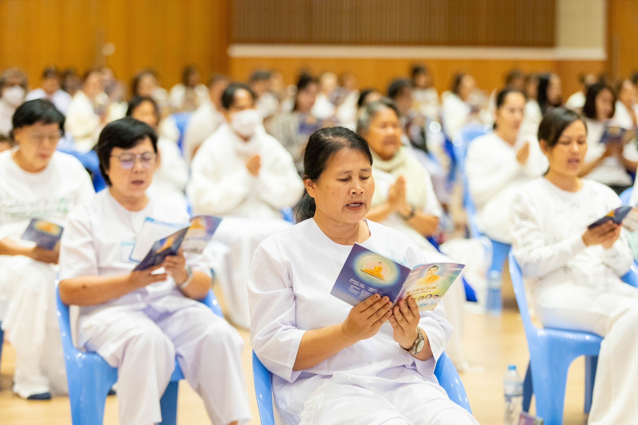 ชพส.จัดโครงการปฏิบัติธรรมครู รุ่นที่ 1