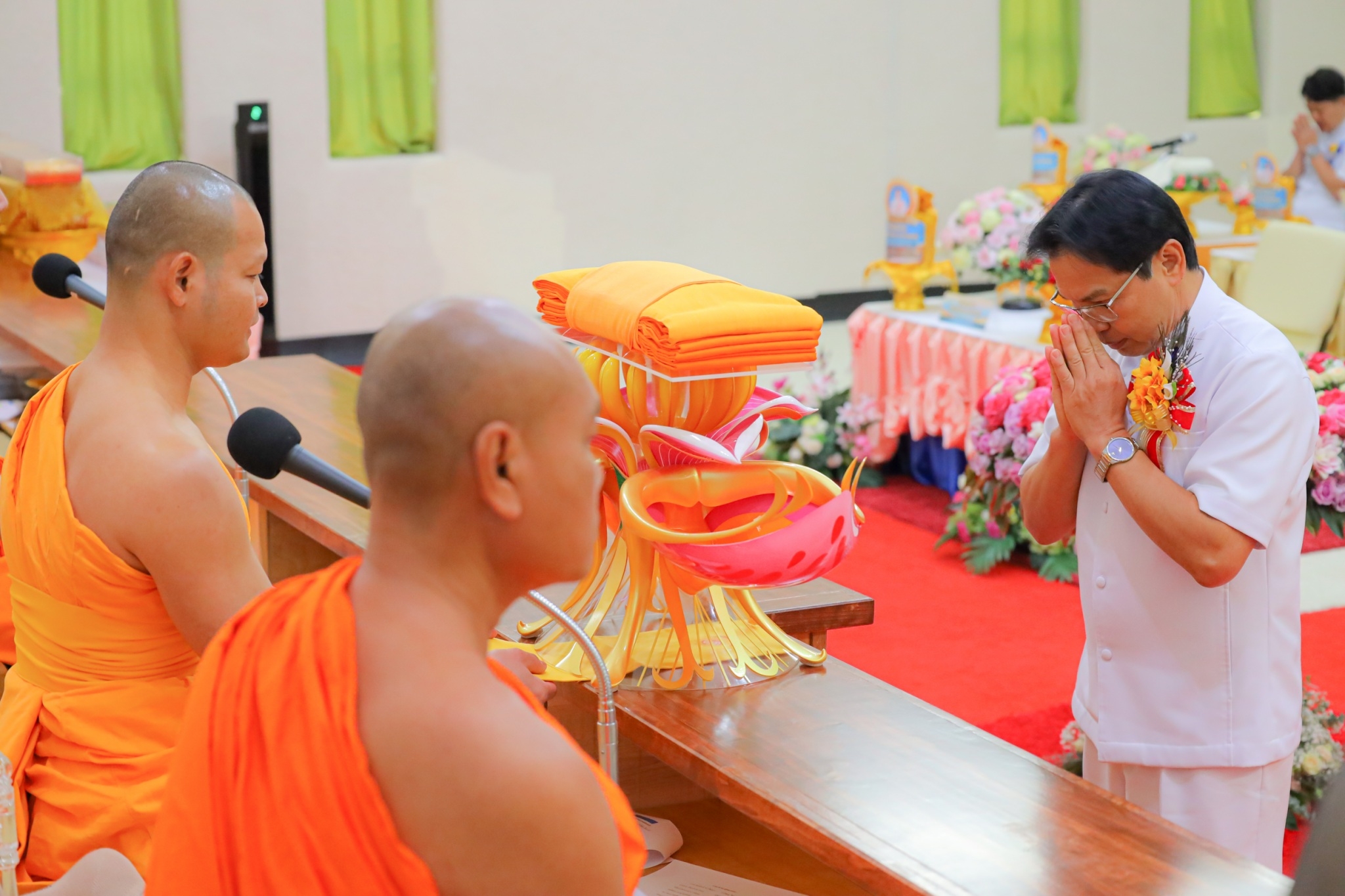 วัดพระธรรมกายแคนซัส จัดงานบุญพิธีทอดกฐิน ประจำปี 2567