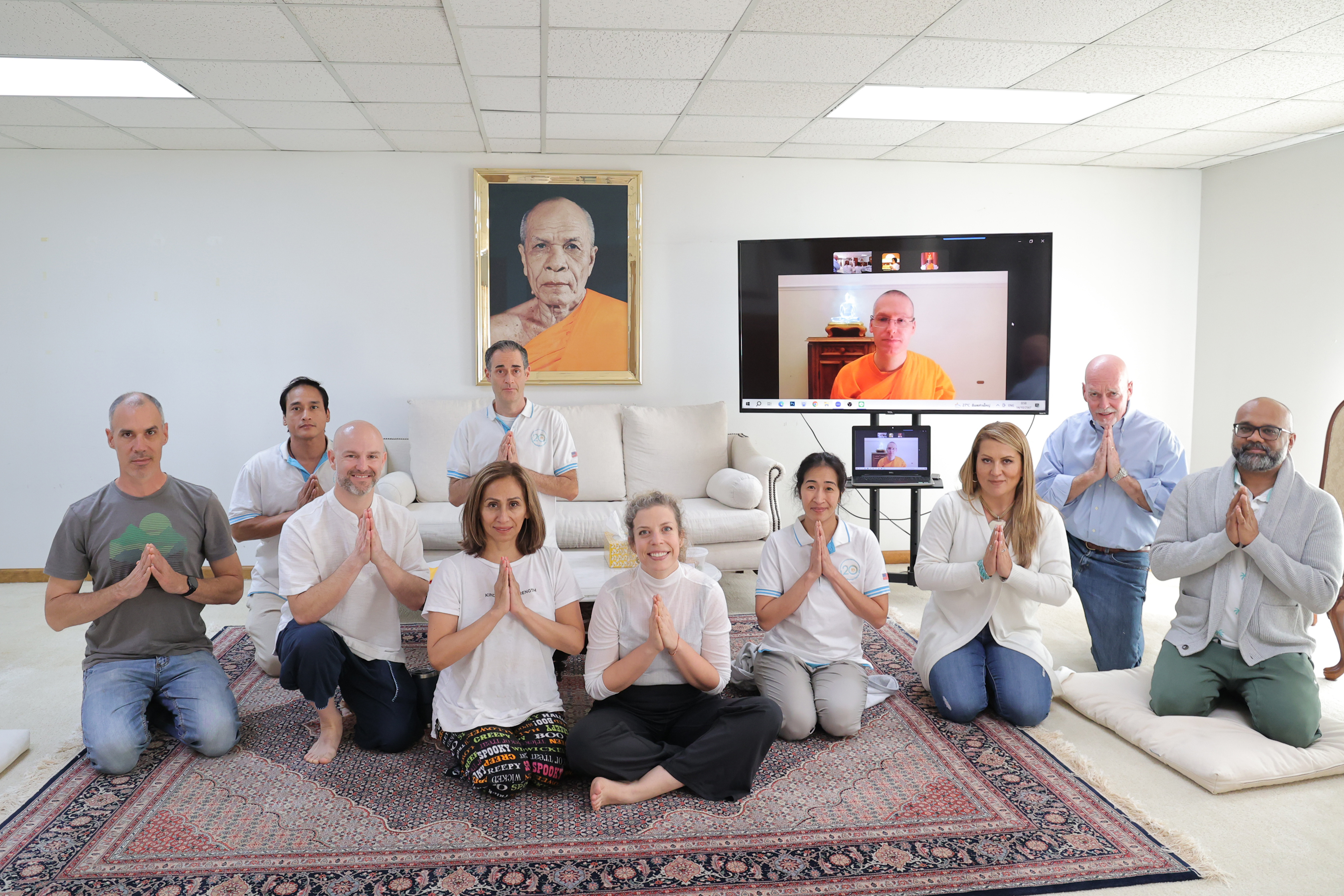 วัดพระธรรมกายจอร์เจีย  จัดงานบุญวันอาทิตย์