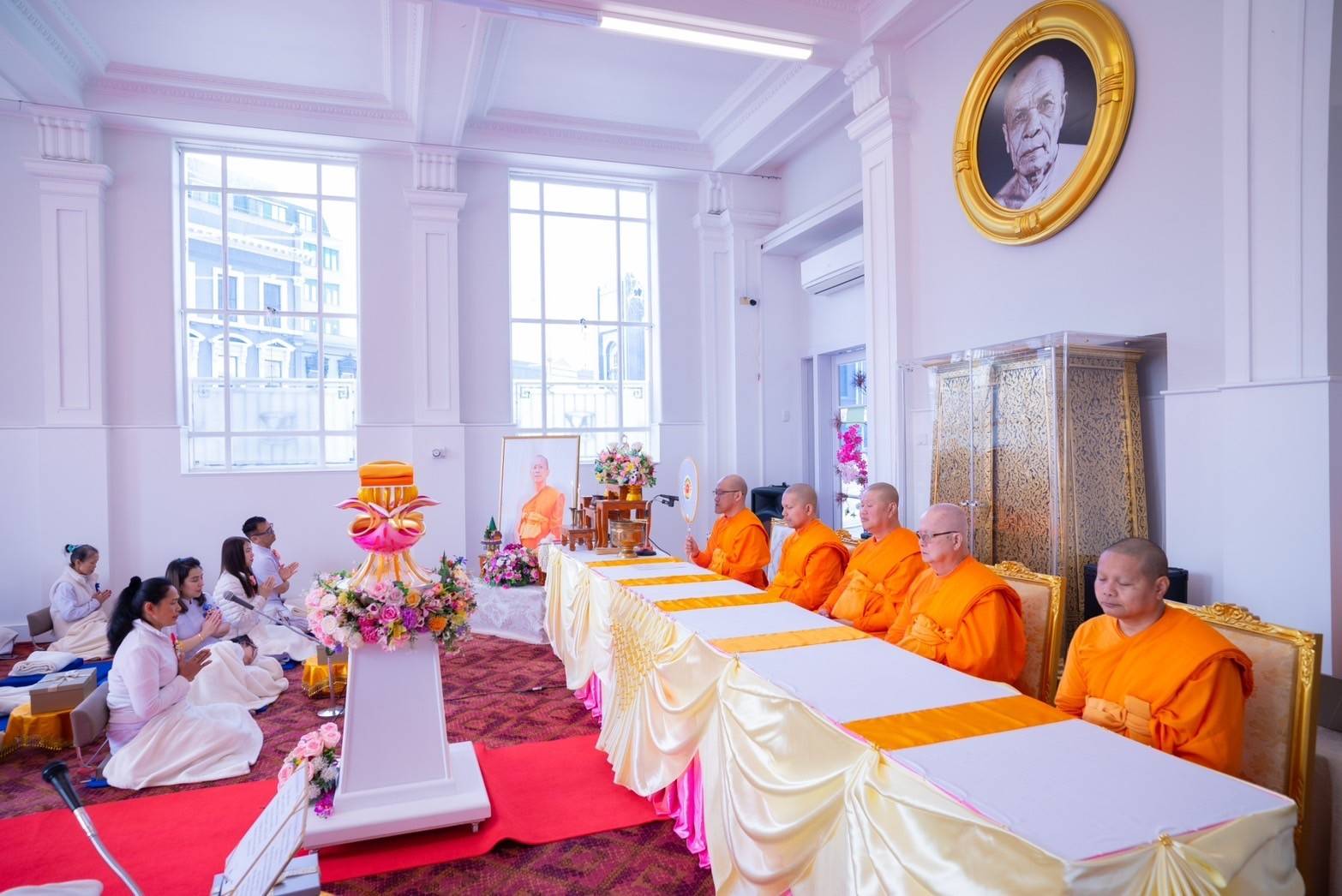 วัดพระธรรมกายดันนีดิน จัดงานบุญพิธีทอดกฐินสามัคคี