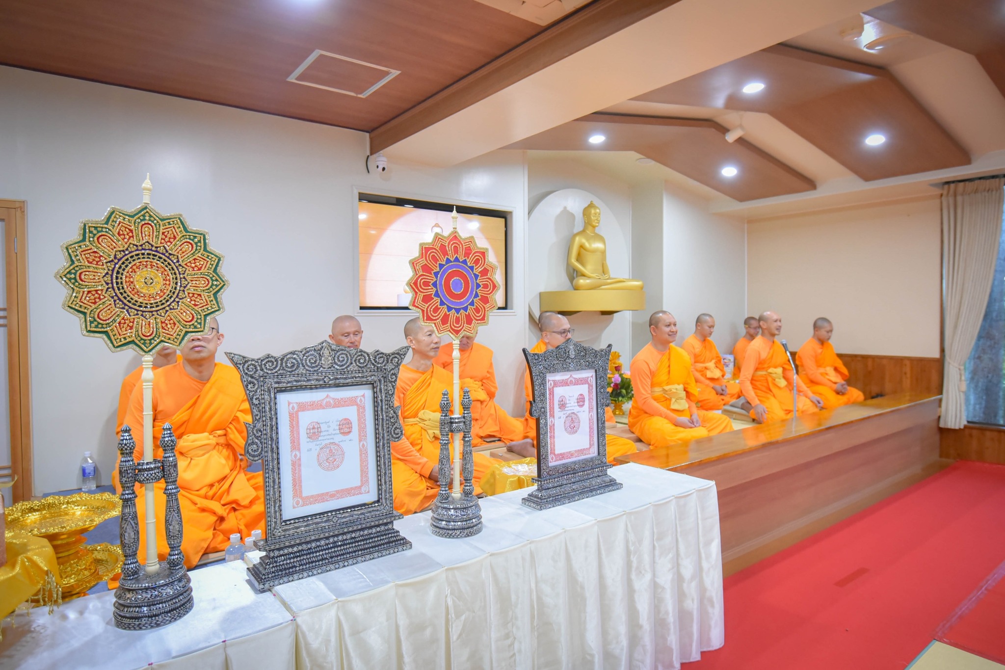 พิธีทอดกฐินบรมจักรพรรดิ เพื่อสร้างทุกสิ่ง ณ วัดพระธรรมกายกุมมะ