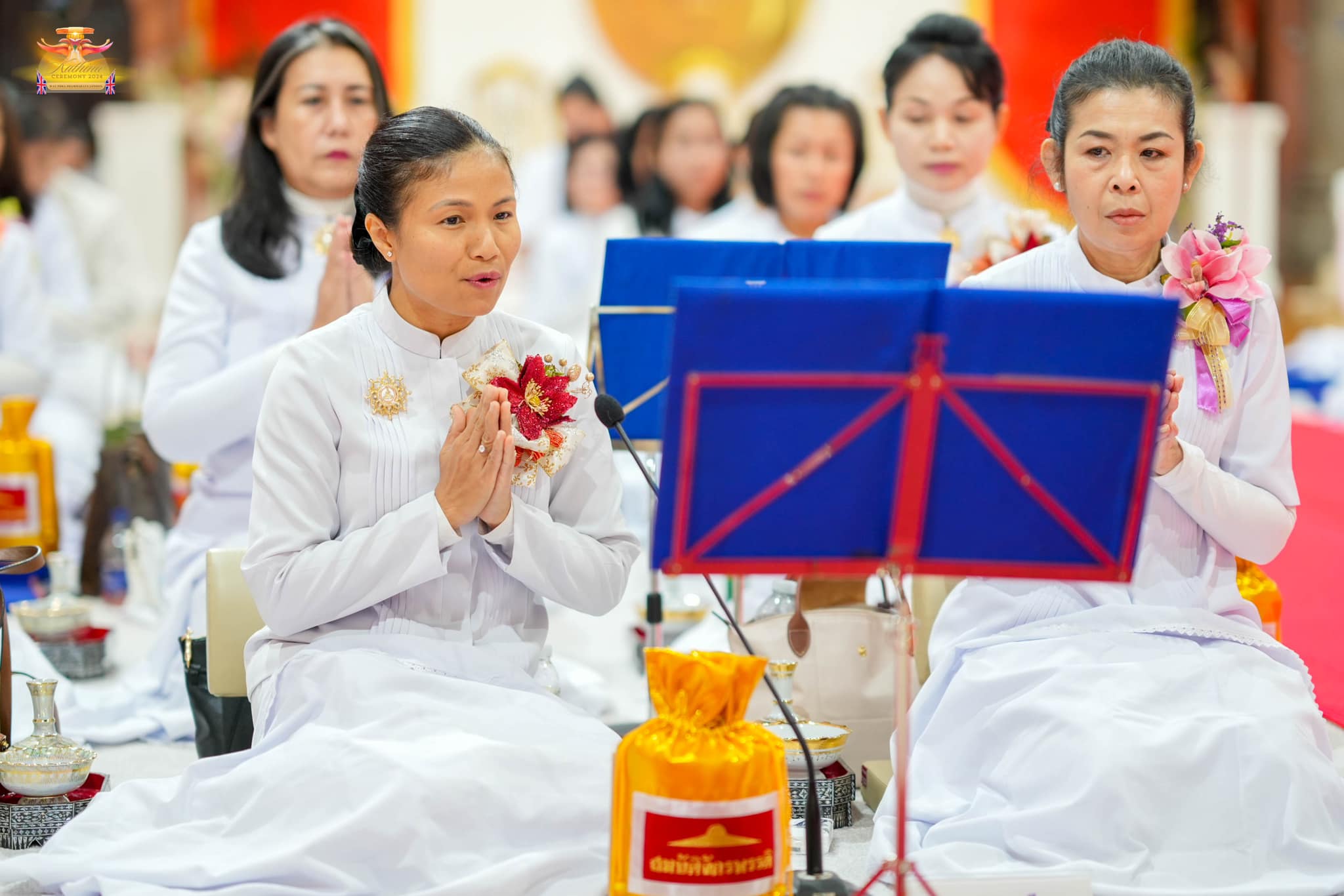 วัดพระธรรมกายลอนดอน จัดพิธีทอดกฐินสามัคคี