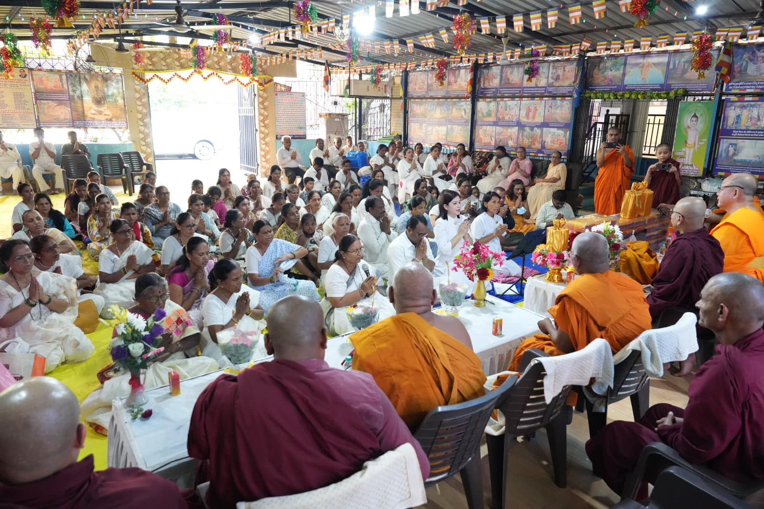 กฐินสมทบต่างประเทศ ณ วัดศูนย์สมาธินาลันทา อินเดีย