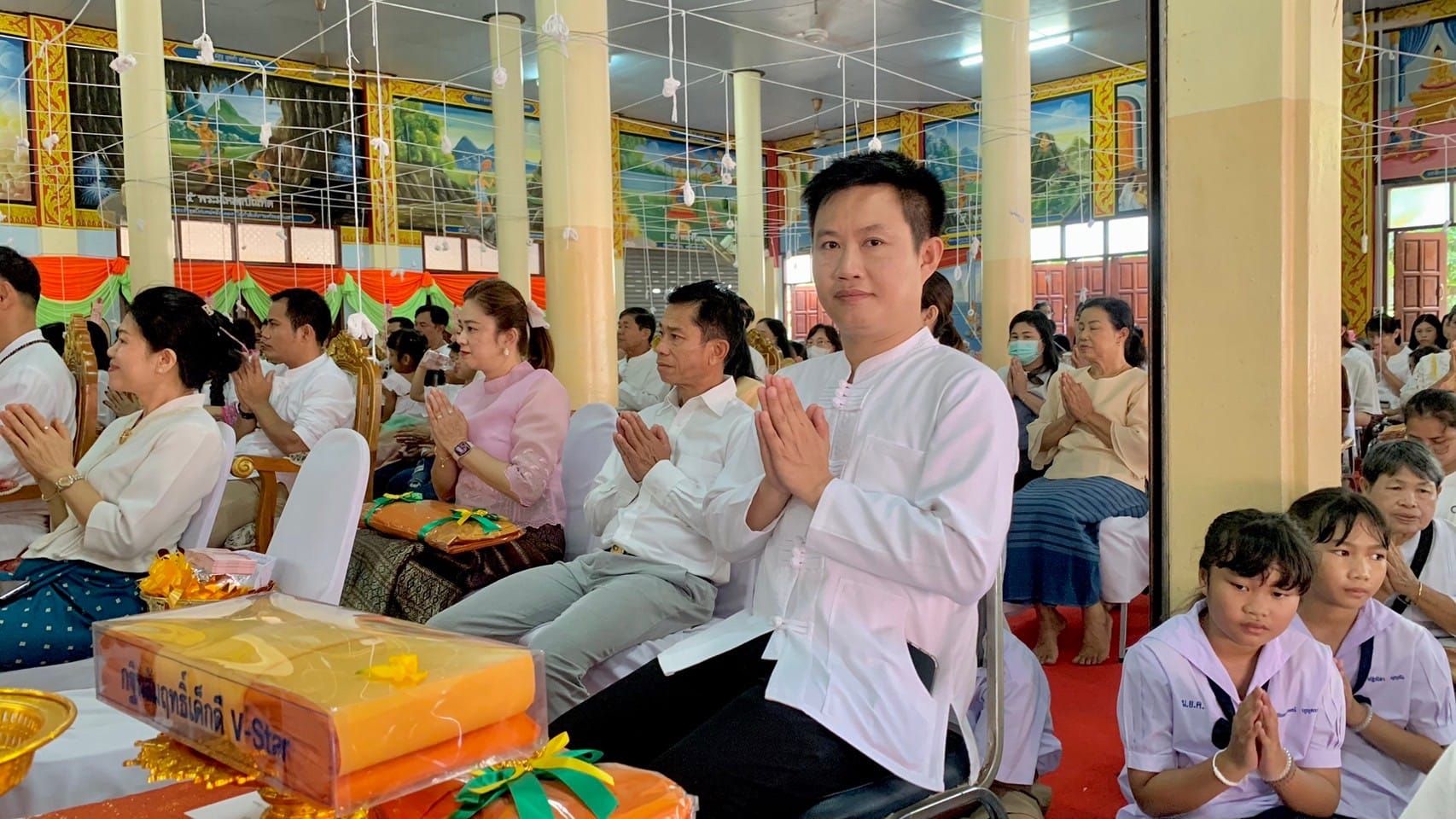 กฐินสัมฤทธิ์สร้างวิหาร โรงเรียนบ้านหนองยางไคล จ.ลำพูน