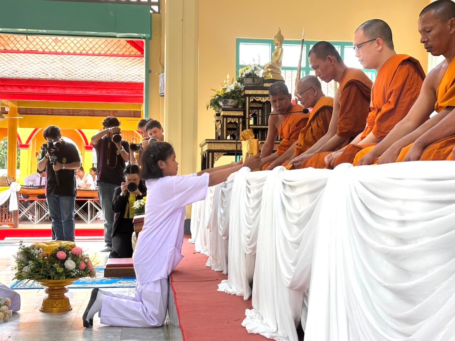 กฐินสัมฤทธิ์เด็กดี V-Star โรงเรียนท่าจีนอุดมวิทยา จ.สงขลา