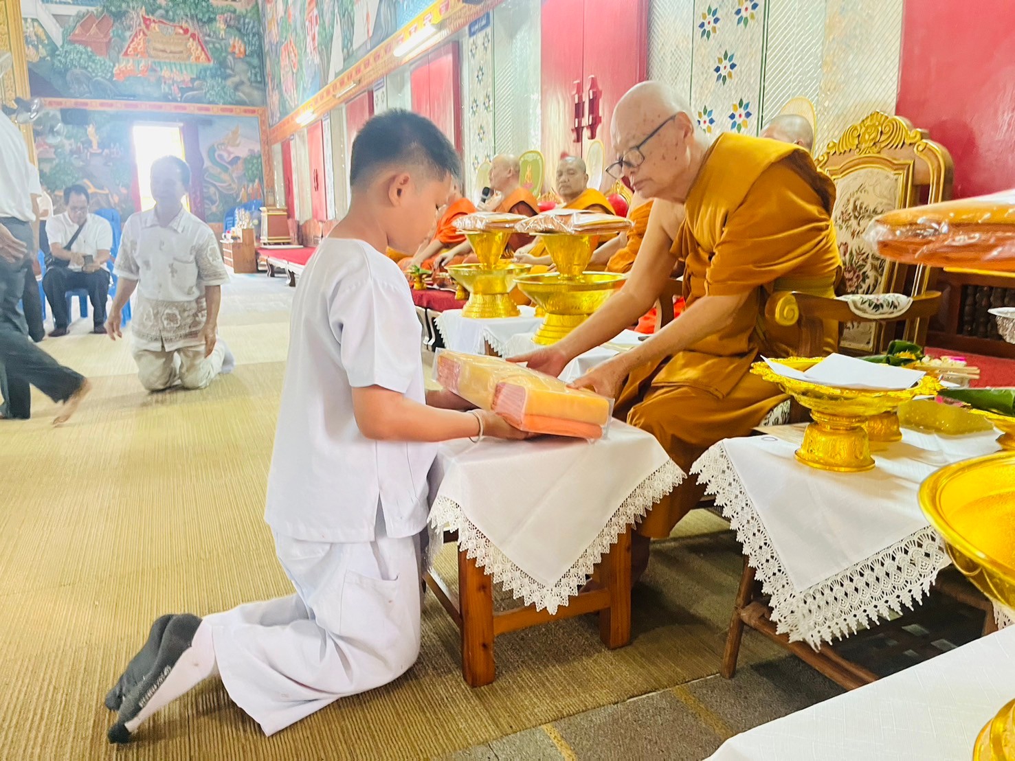 กฐินสัมฤทธิ์ครั้งแรกของ โรงเรียนวัดสันป่าสัก จ.ลำพูน