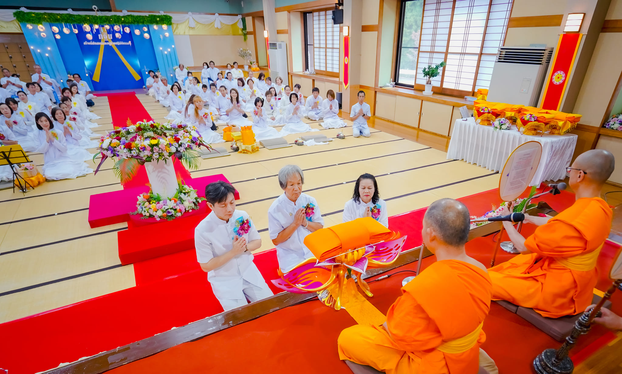 วัดป่าธรรมกายนานาชาติโทชิหงิ จัดพิธีทอดกฐินสามัคคี