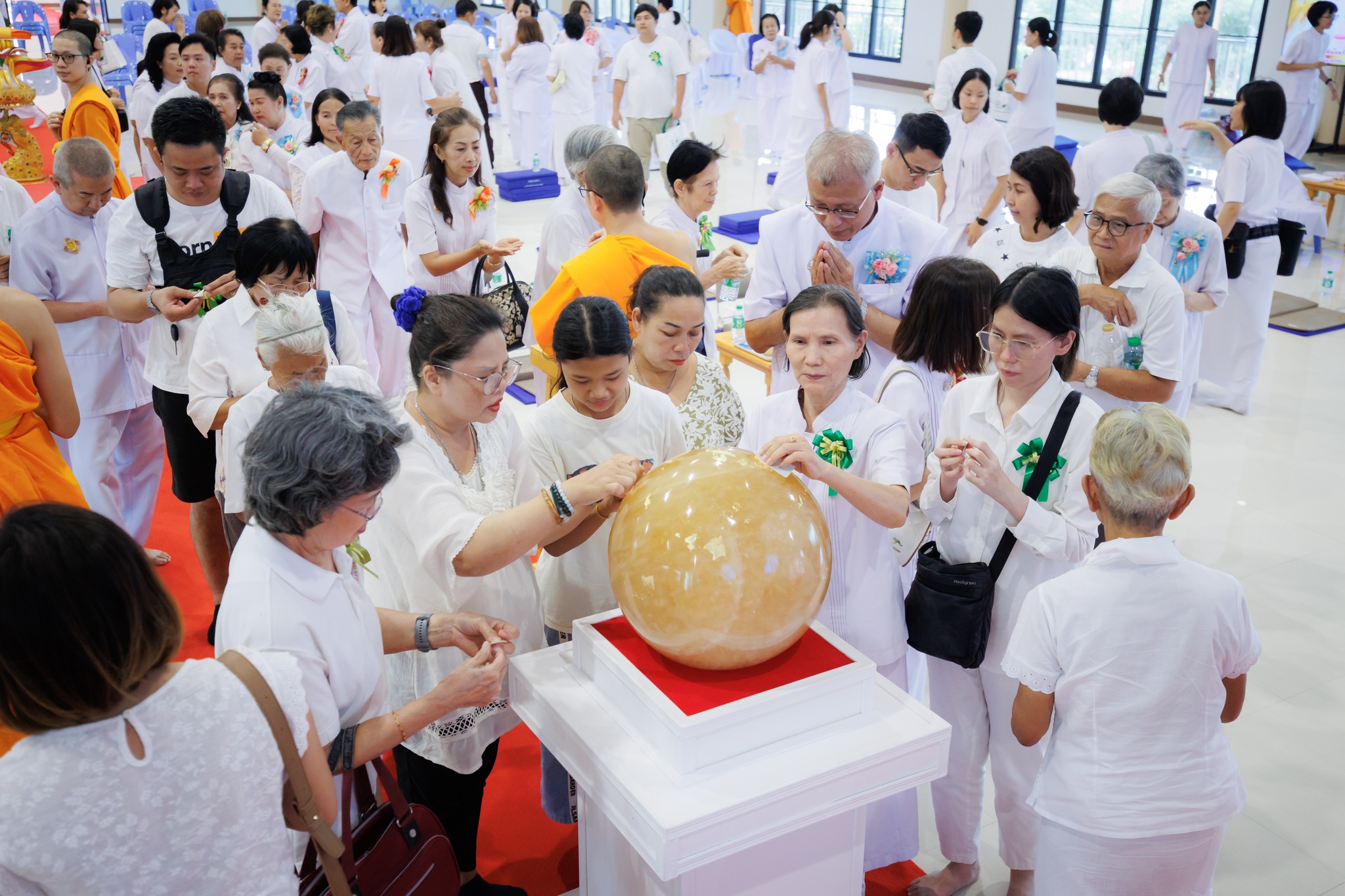 ศูนย์อบรมเยาวชนบางปะหัน จัดพิธีทอดกฐินสามัคคี