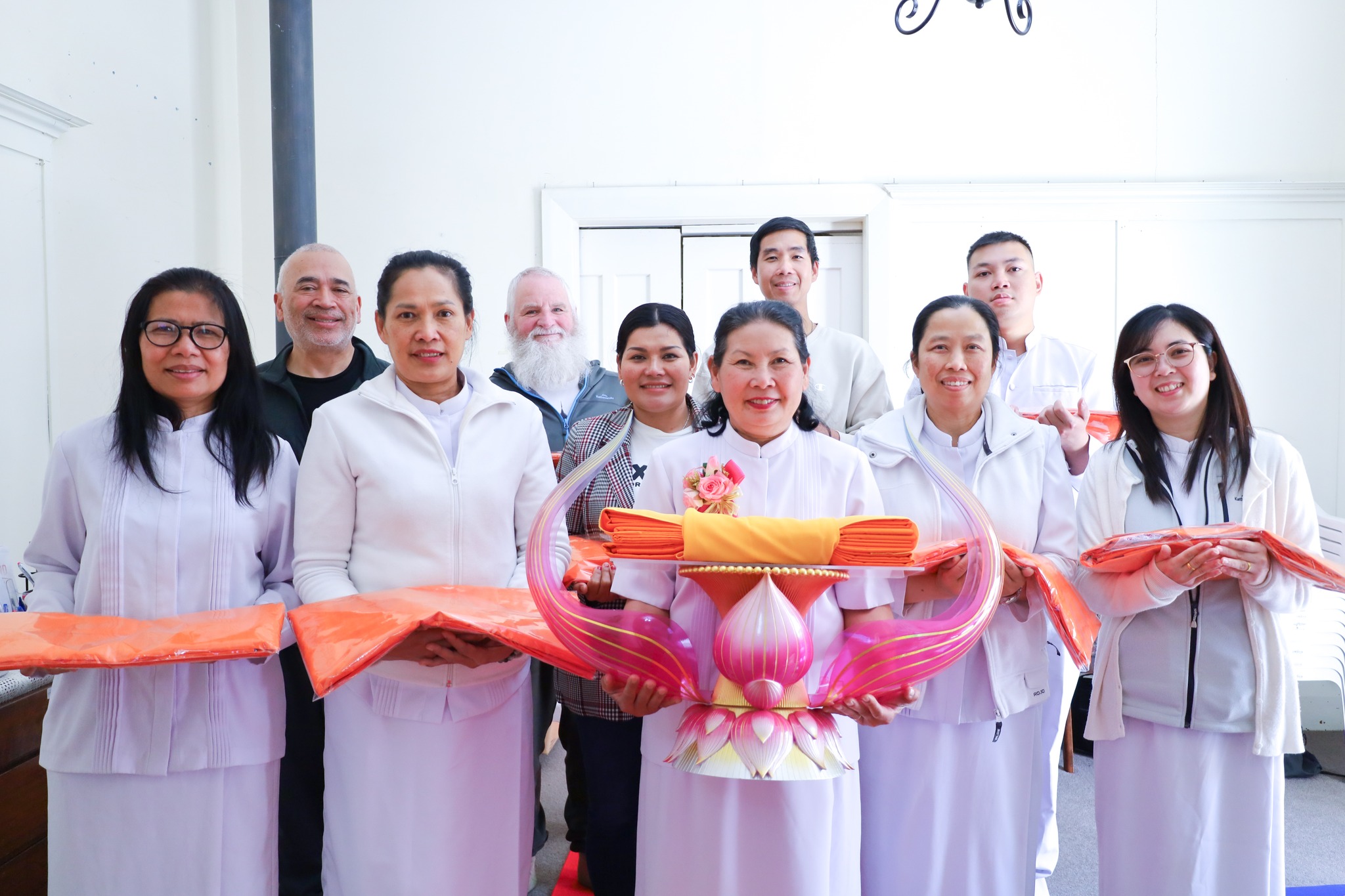 วัดพระธรรมกายดันนีดิน จัดงานบุญบูชาข้าวพระ