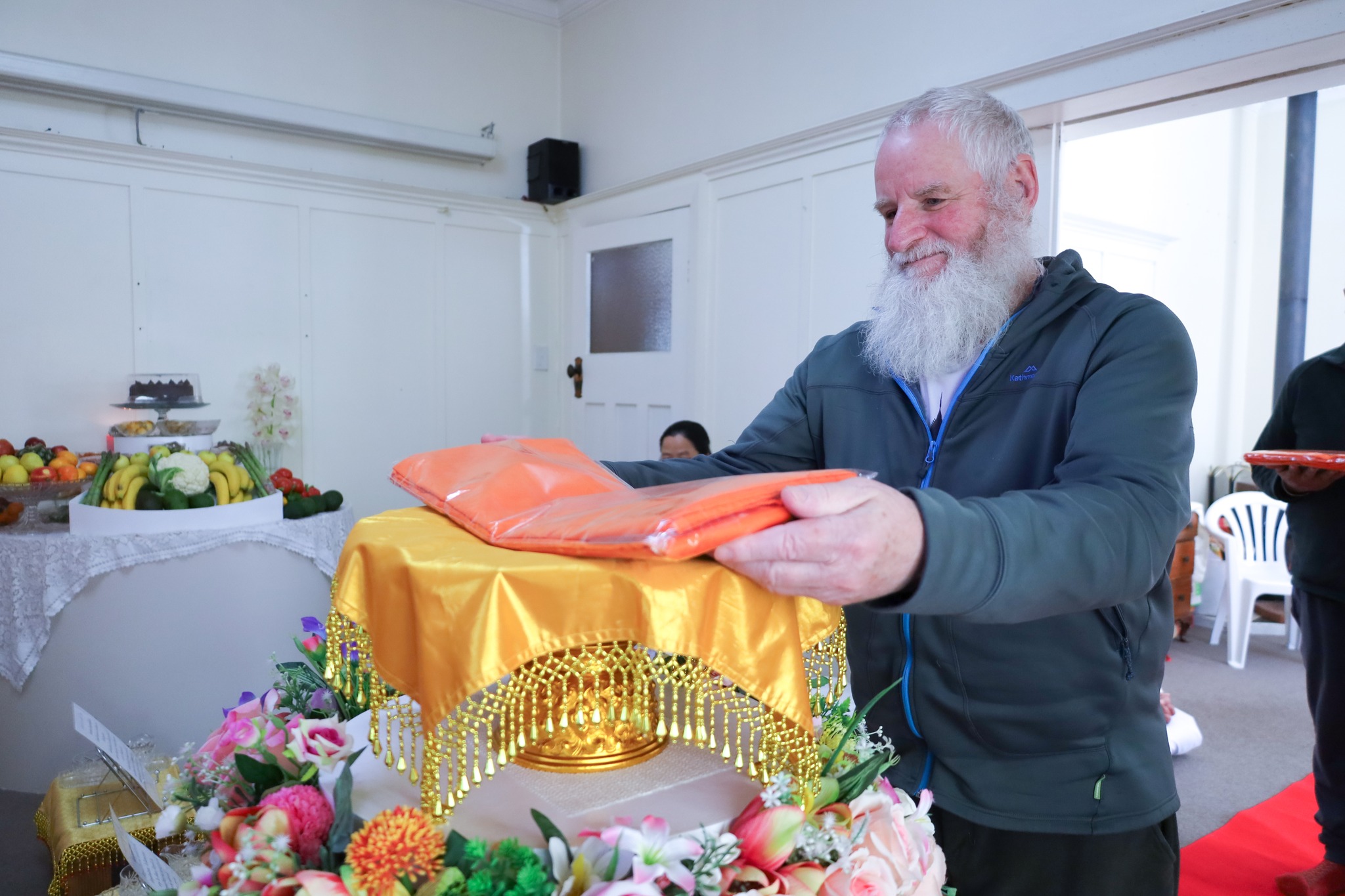 วัดพระธรรมกายดันนีดิน จัดงานบุญบูชาข้าวพระ