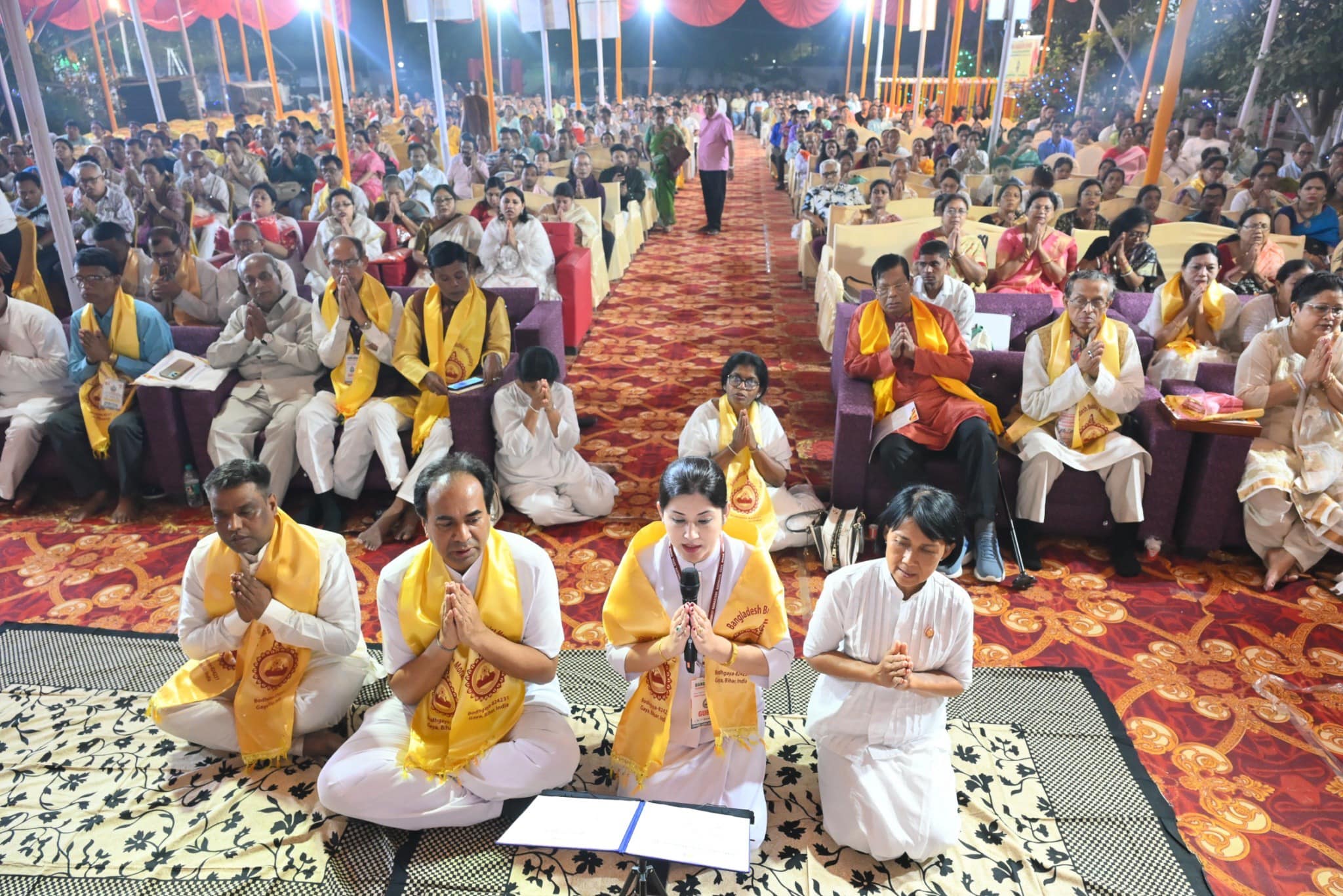 ทอดกฐินสมทบ ณ ประเทศ อินเดีย วัดพุทธบังคลาเทศ พุทธคยา  รัฐพิหาร