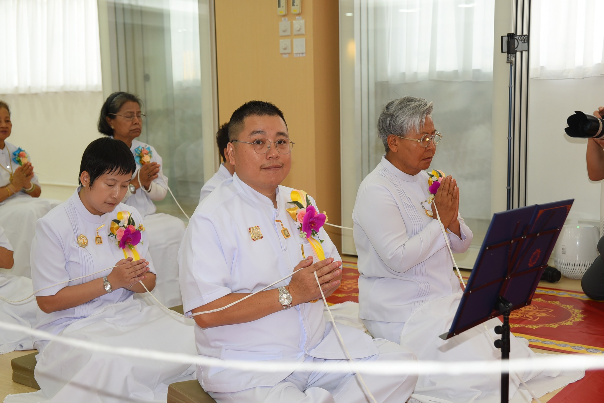 พิธีทอดกฐินบรมจักรพรรดิ์แก้วเกาลูนบุญอนันต์ ณ วัดพระธรรมกายเกาลูน ฮ่องกง