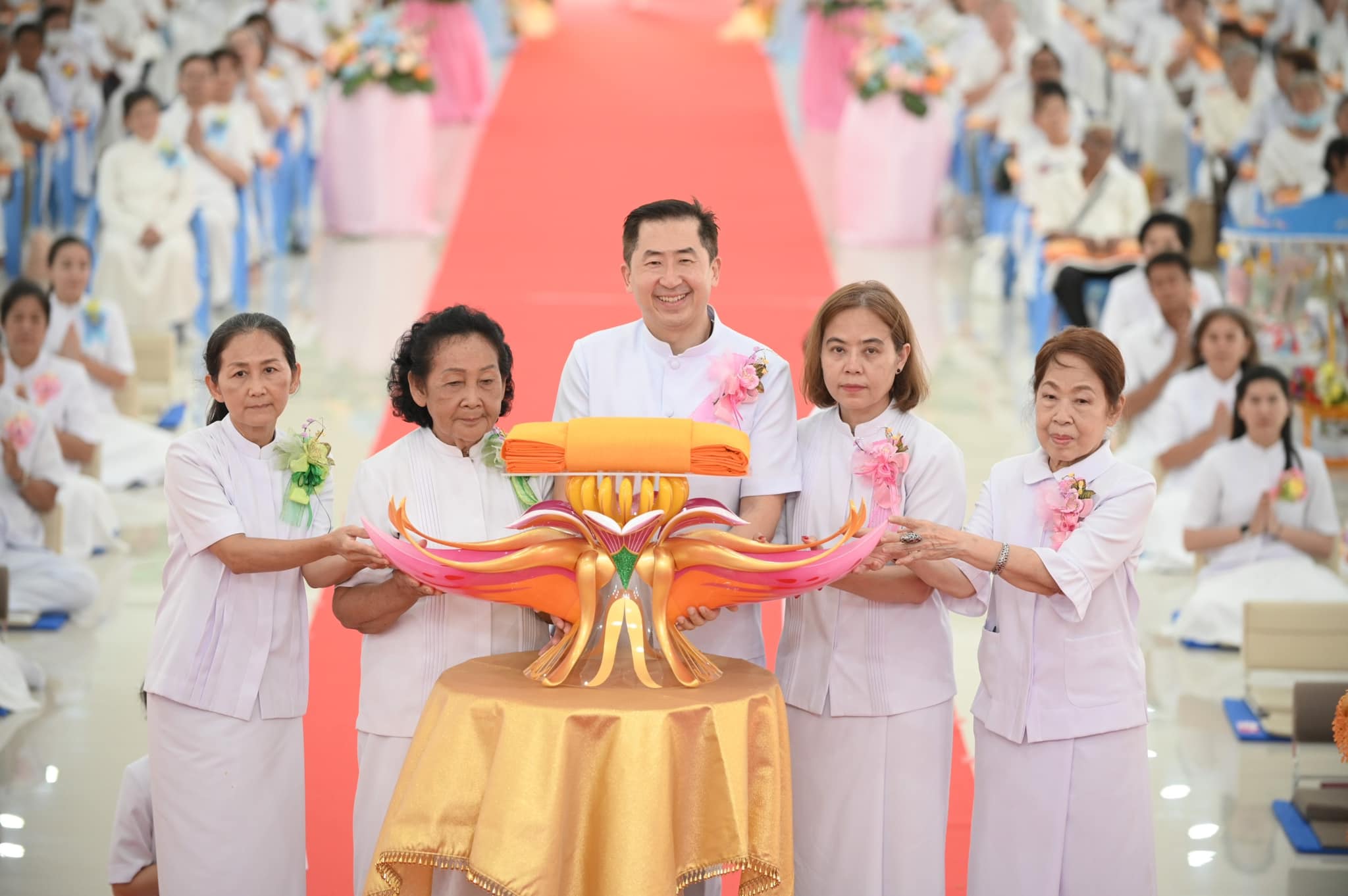 พิธีทอดกฐินสามัคคี ณ ศูนย์อบรมเยาวชนนครปฐม