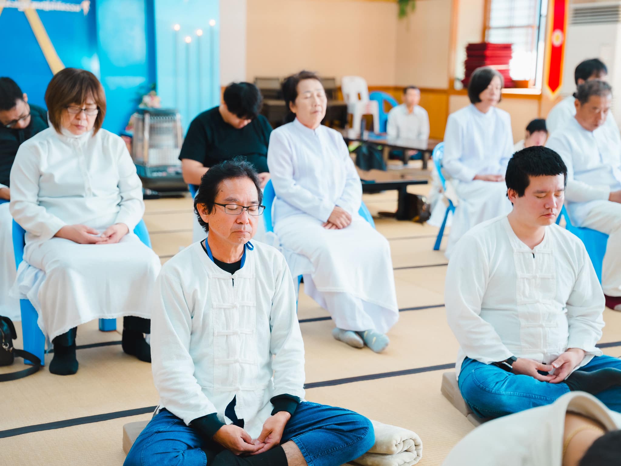 วัดป่าธรรมกายนานาชาติ โทชิหงิ จัดปฏิบัติธรรมสุดสัปดาห์ รุ่นที่ 105