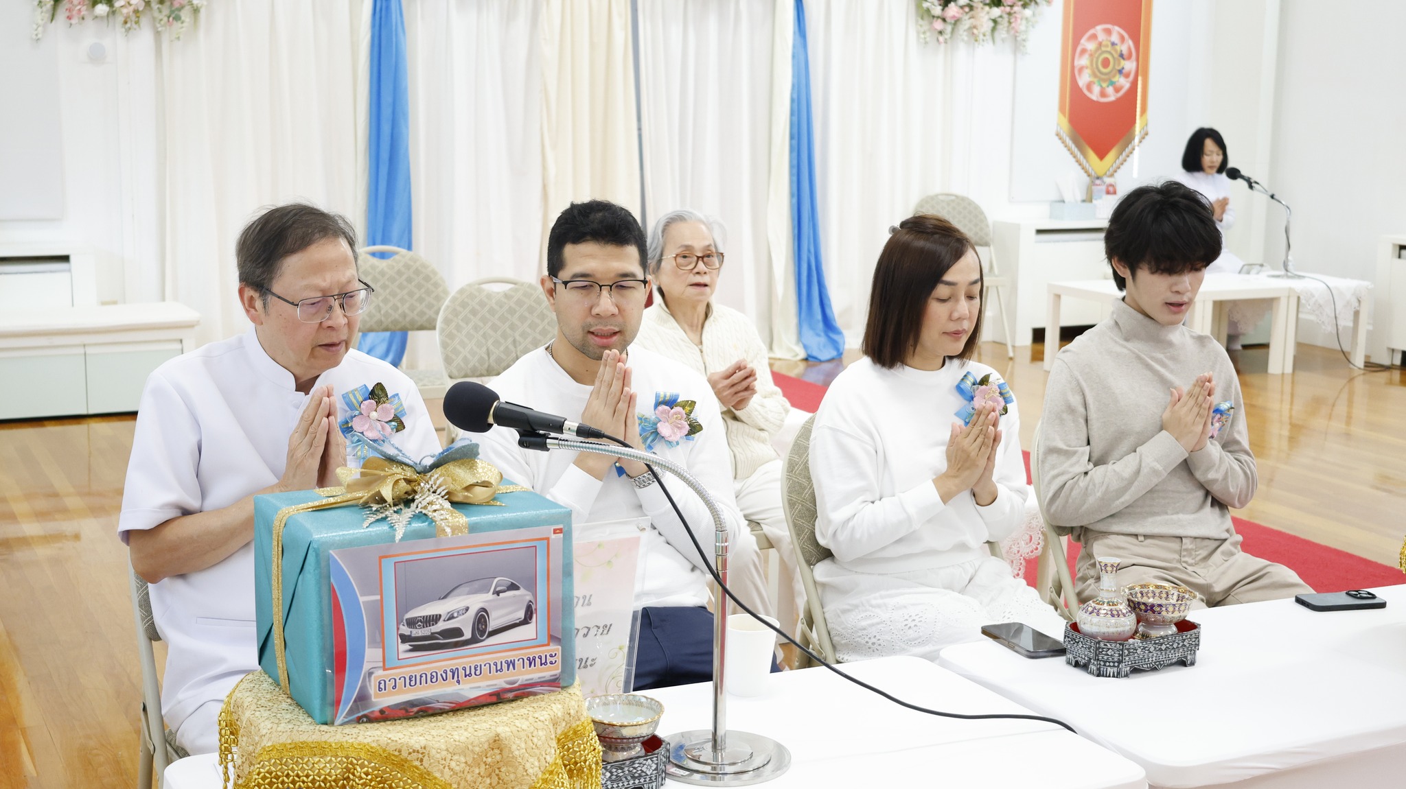 วัดพระธรรมกายบอสตัน จัดงานบุญวันอาทิตย์